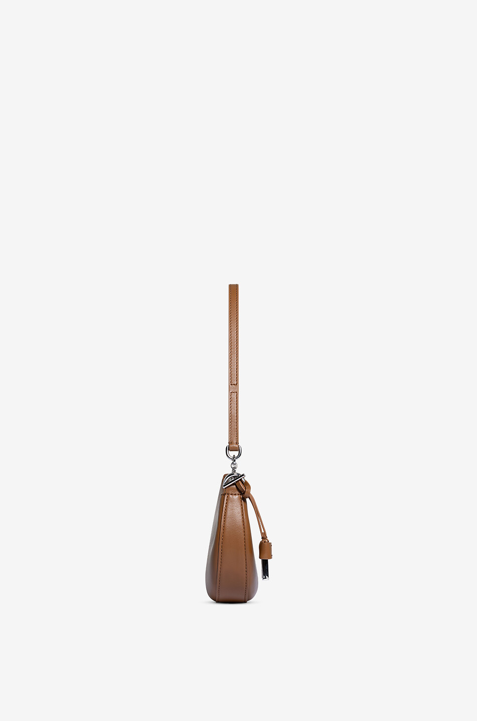 HOGAN Sac porté épaule en cuir lisse Hogan Hocket Mini Femme MARRON 4
