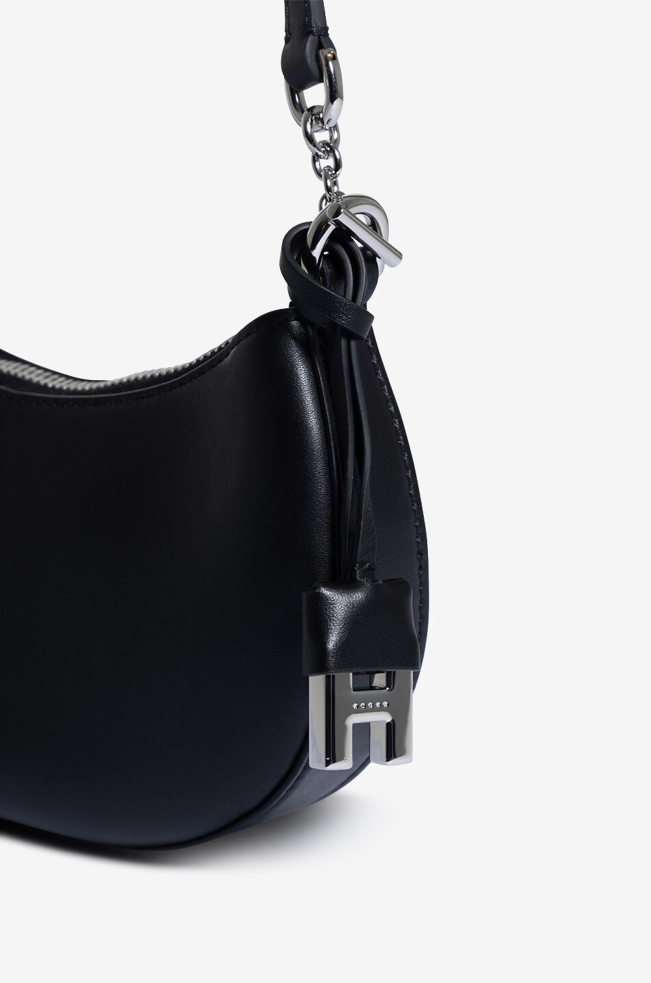 Sac porté épaule en cuir lisse Hogan Hocket Mini