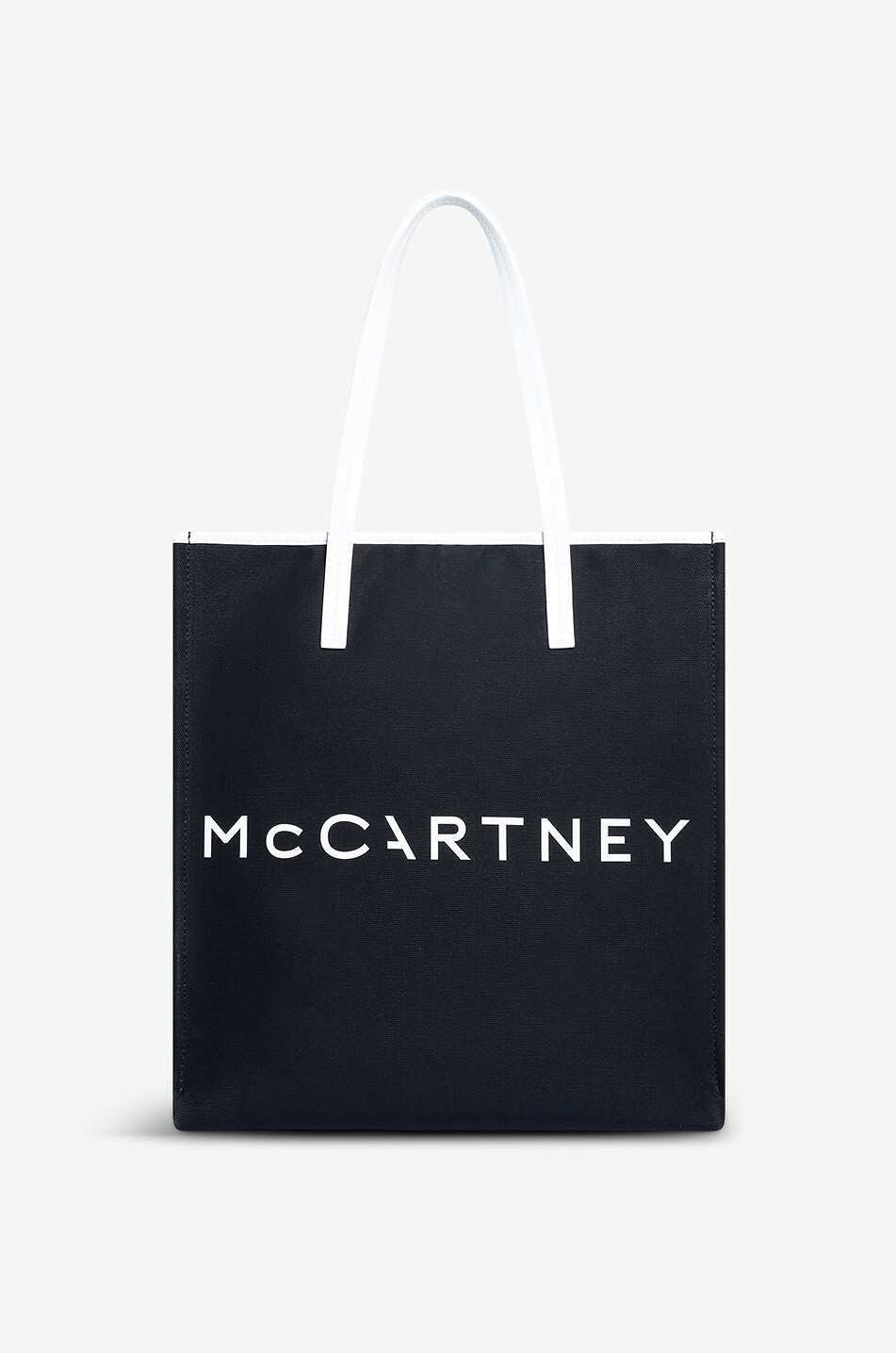 STELLA McCARTNEY SMC Medium Bananatex tote bag Women BLACK 3