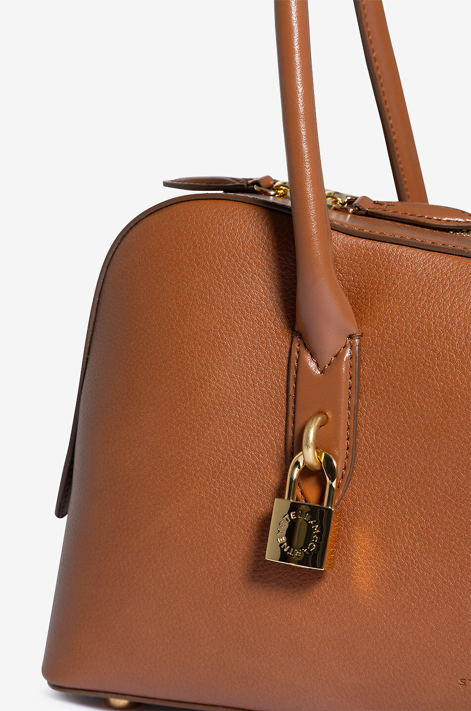 STELLA McCARTNEY Sac à main en cuir synthétique VEGEA Ryder Femme MARRON 5