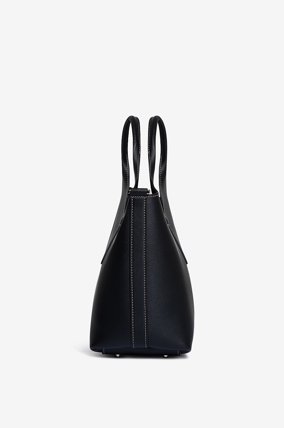 TOD'S Shopper aus weichem Leder Shopping Tote Mini Damen SCHWARZ 4