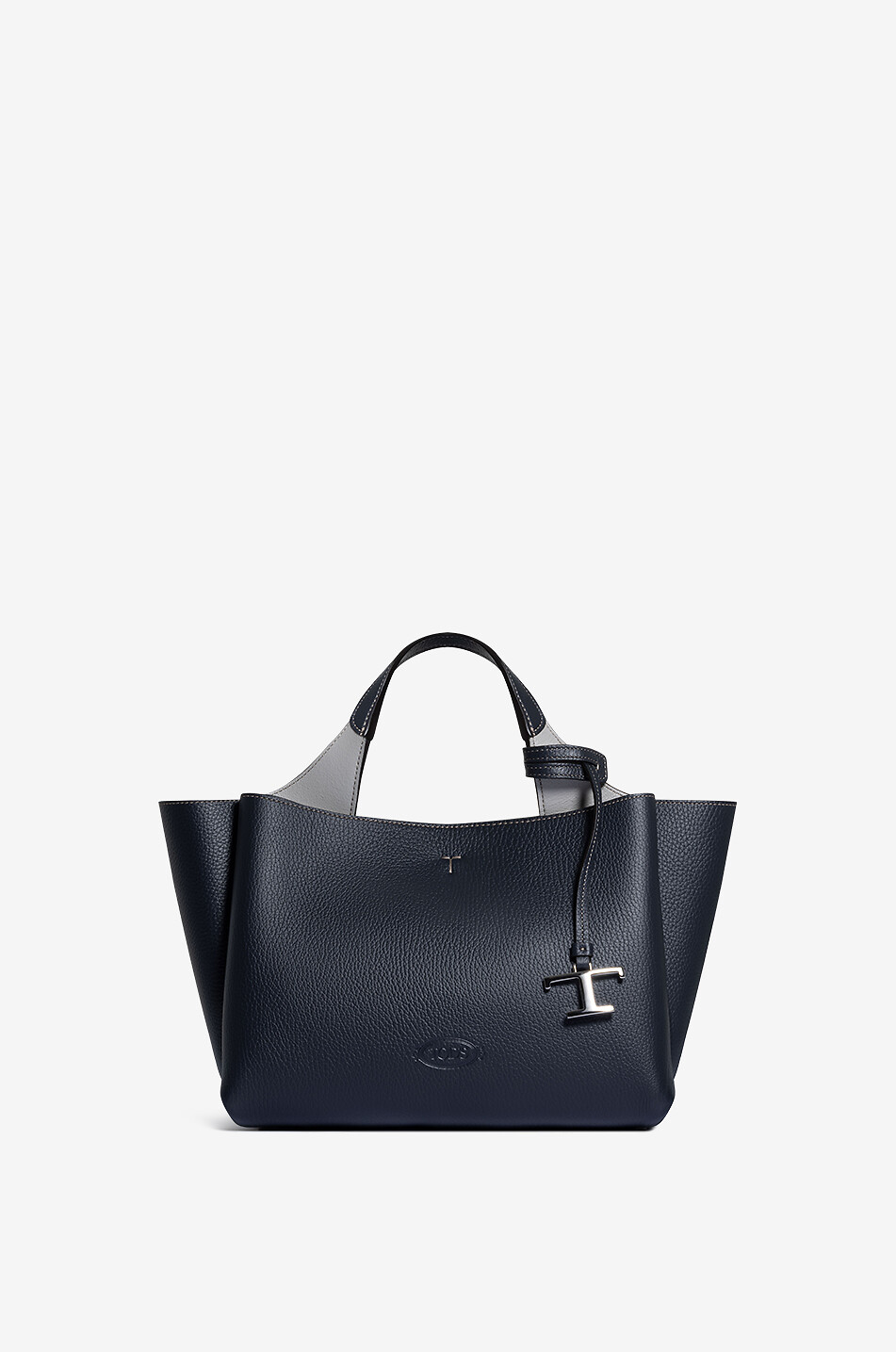 Tasche aus genarbtem Leder T Timeless Mini