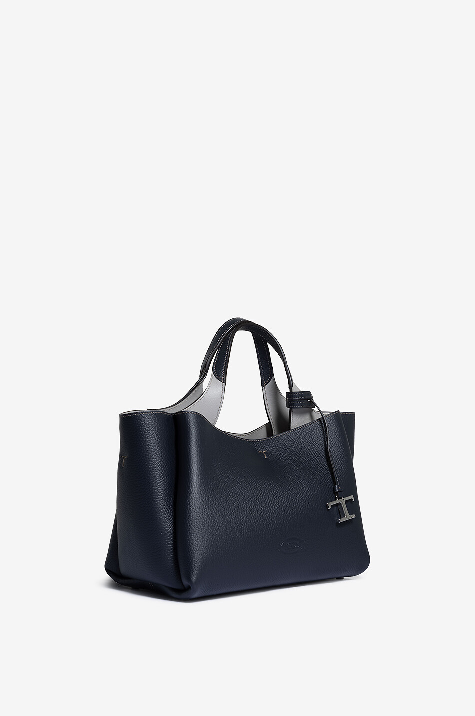 Tasche aus genarbtem Leder T Timeless Mini