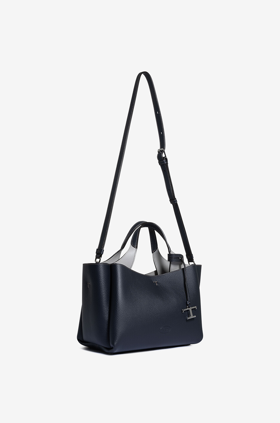 Tasche aus genarbtem Leder T Timeless Mini