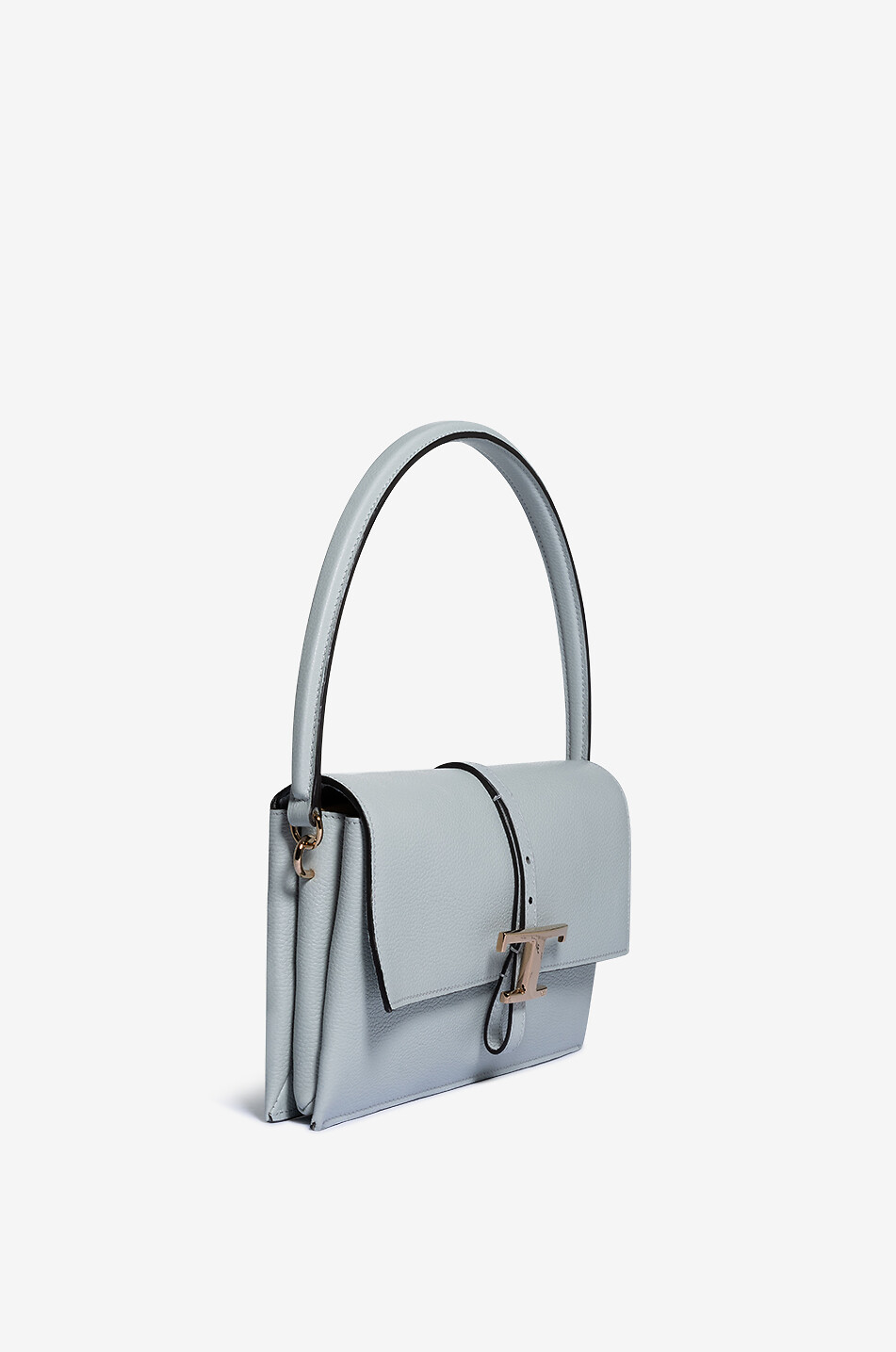 Sac porté épaule en cuir grainé Flap T Timeless Mini