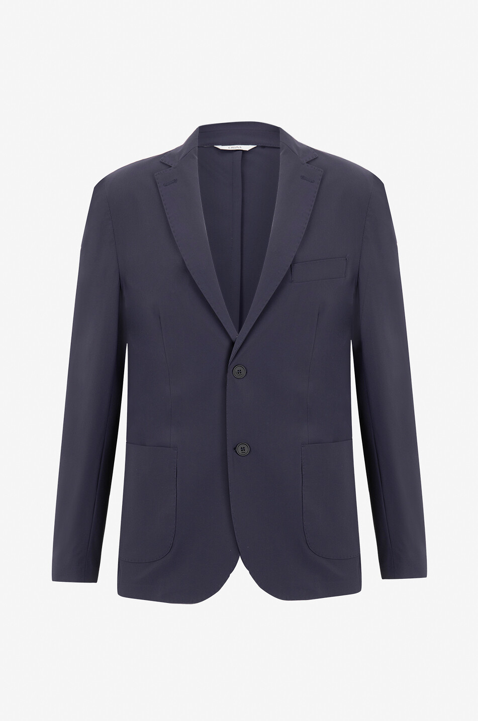 CRUNA Tribeca single-breasted blazer Men DARK BLUE 1