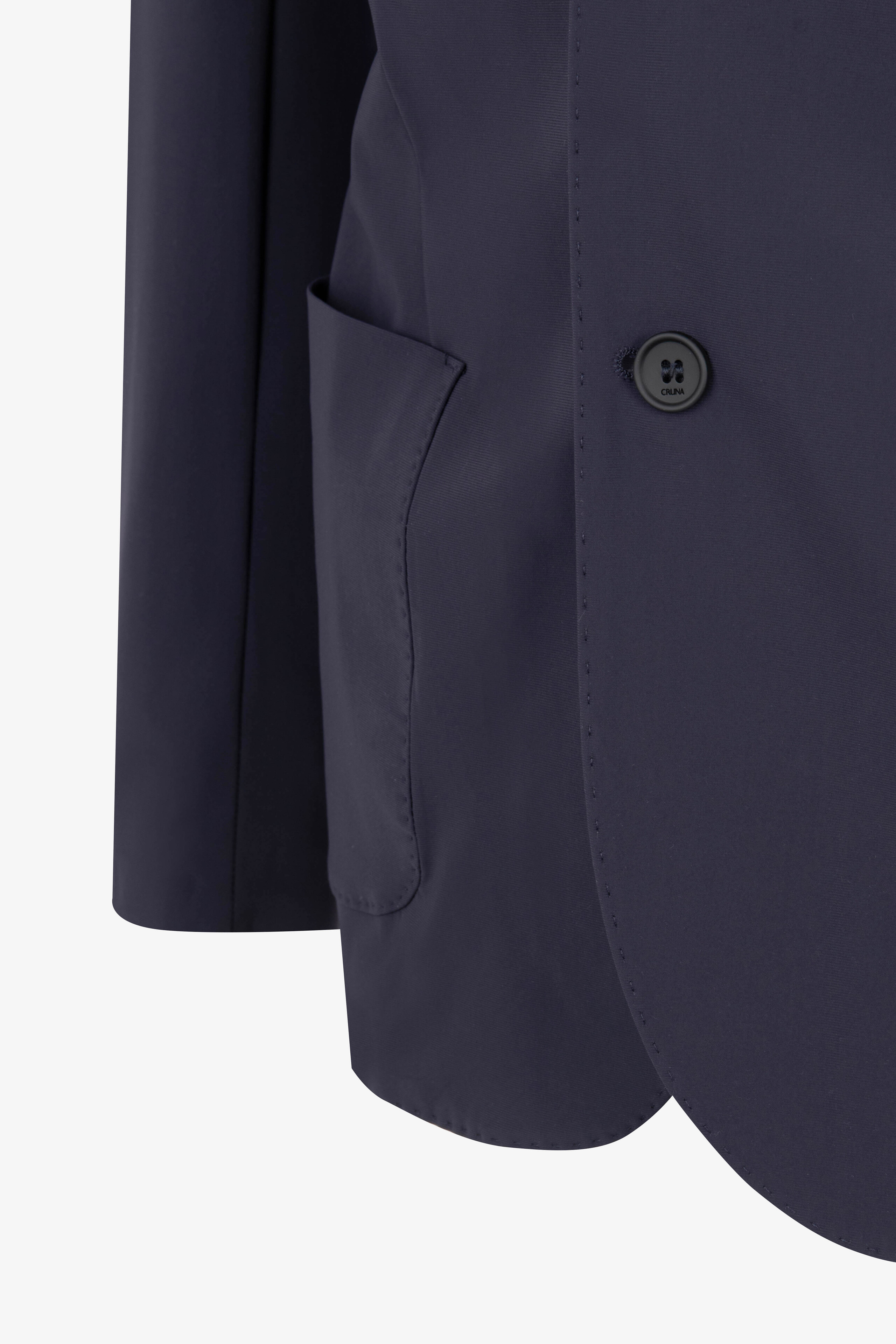 CRUNA Tribeca single-breasted blazer Men DARK BLUE 4