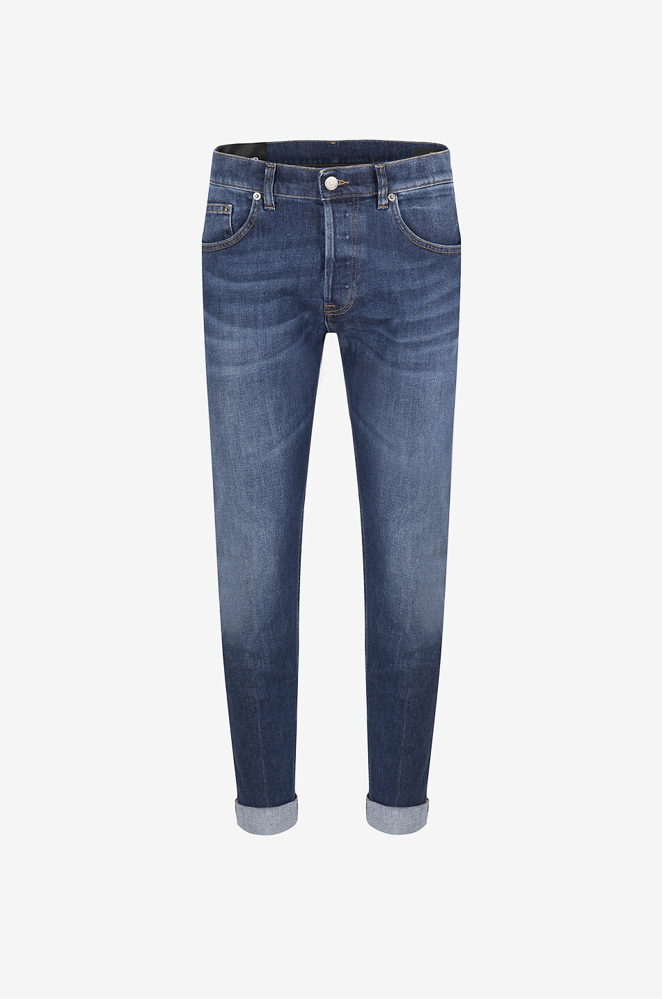 Jeans mit geradem Bein aus Baumwolle Icon