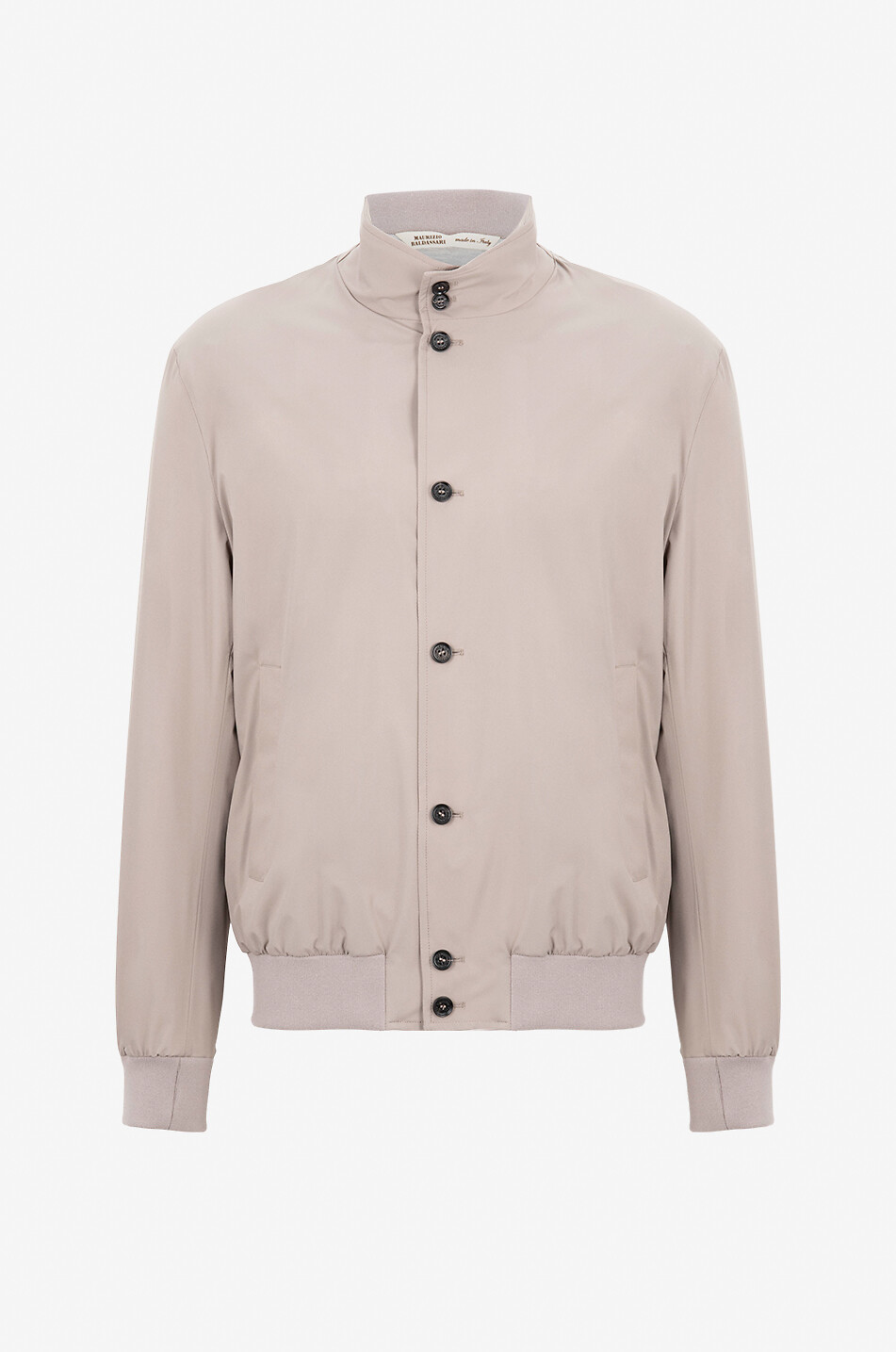 Button bomber jacket