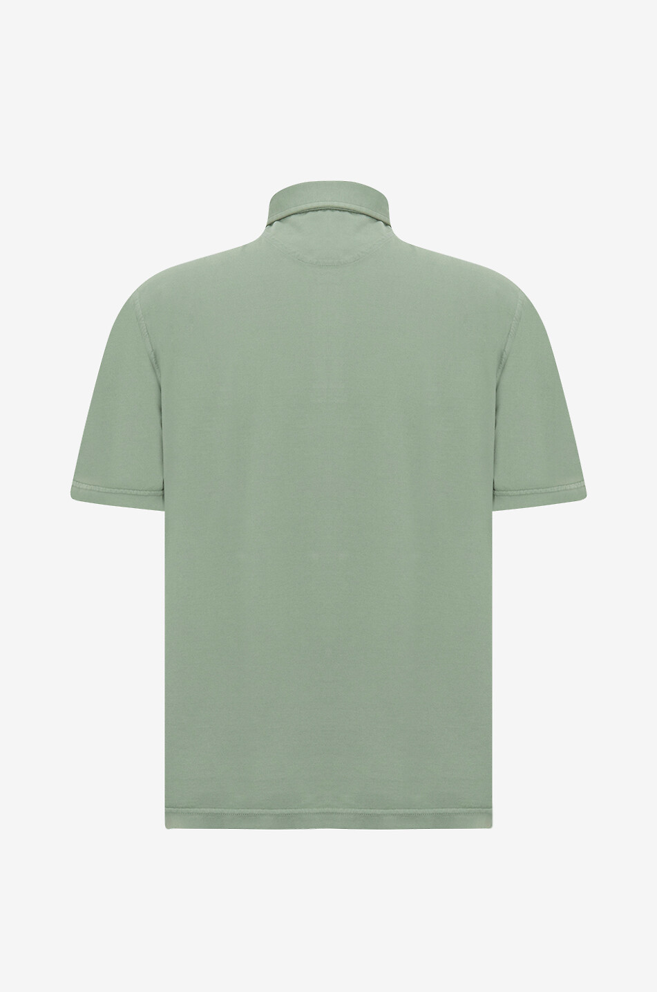 FEDELI Kurzärmeliges Polohemd aus Baumwolle von Zero Herren HELLGRÜN 2