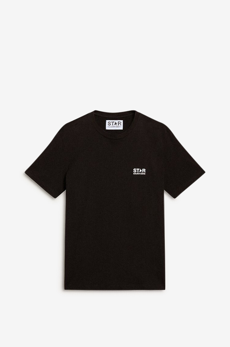 GOLDEN GOOSE Regular Star short-sleeved T-shirt Men BLACK 1