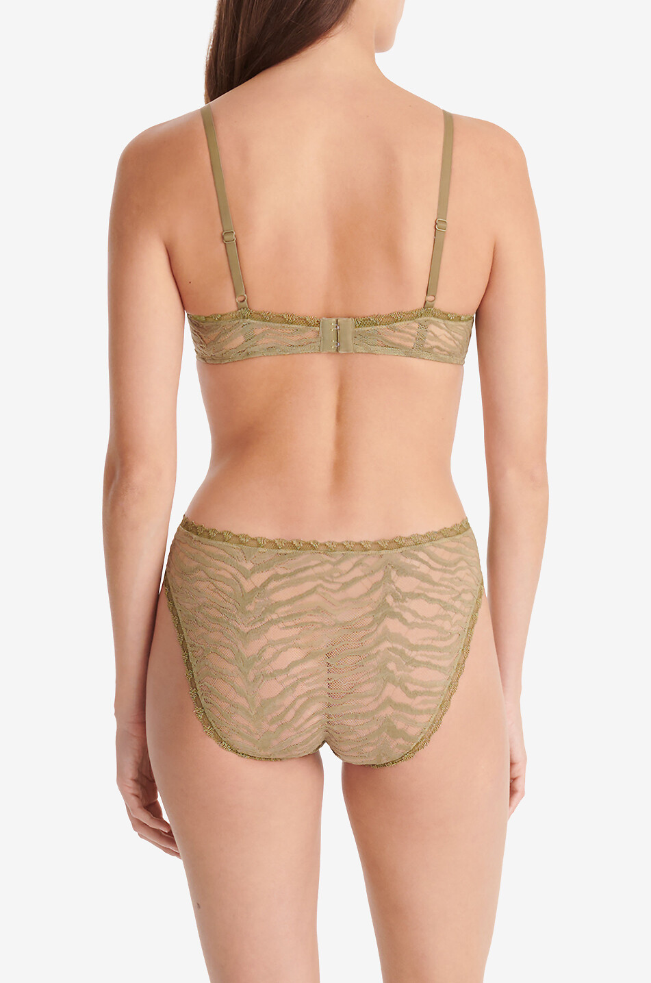 ERES Féerique lace panties Women GREEN 3