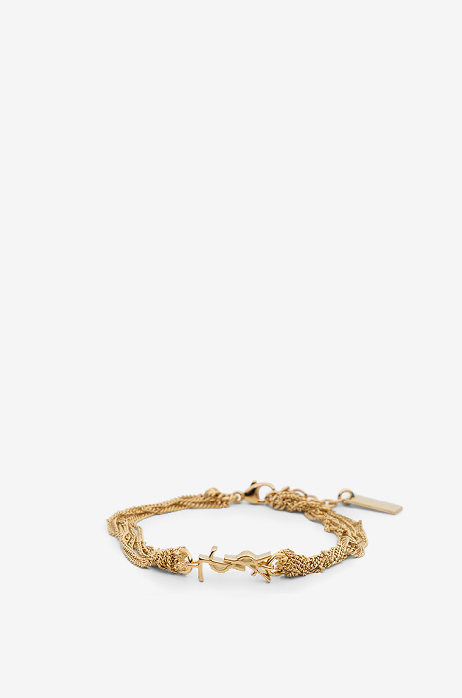 SAINT LAURENT PARIS Goldenes Armband Cassandre Pompon Damen GOLDEN 1