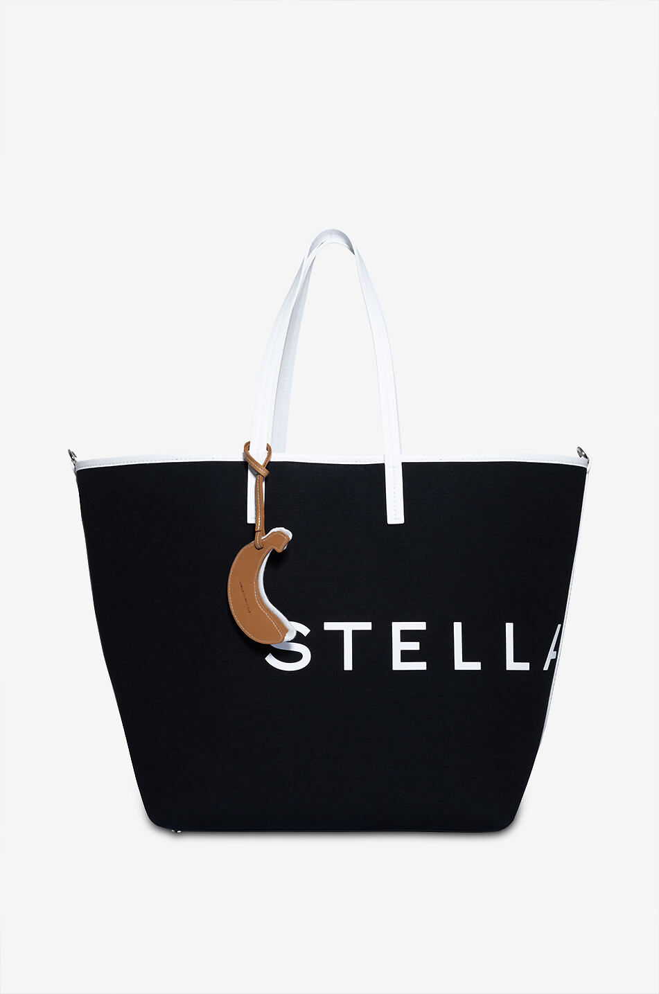 STELLA McCARTNEY Sac cabas en Bananatex SMC Large Femme NOIR 4
