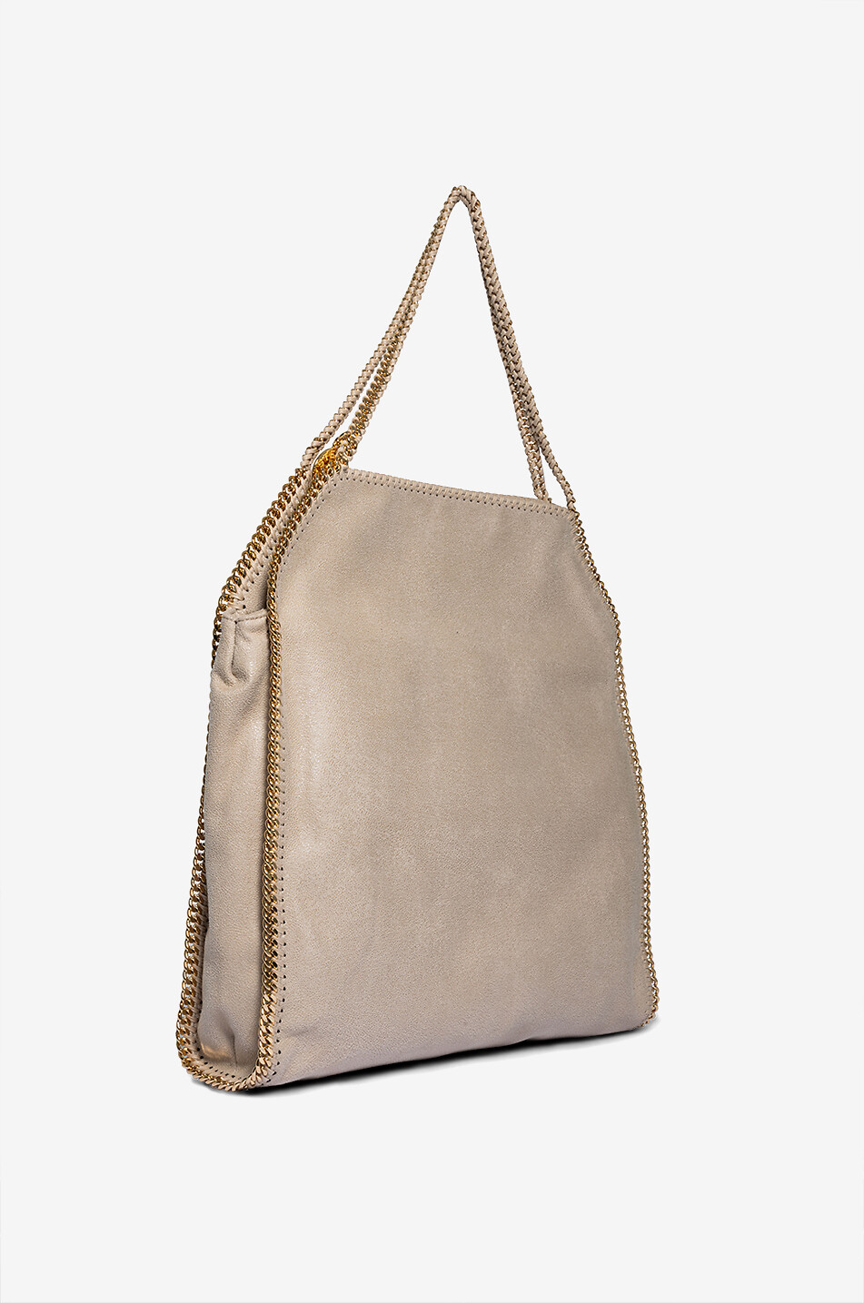 STELLA McCARTNEY Shopper aus Kunstwildleder Baby Bella Shaggy Deer Damen BEIGE 2
