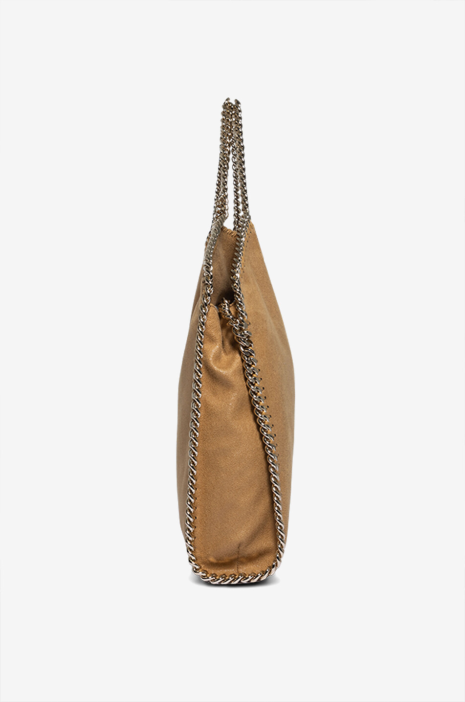 STELLA McCARTNEY Falabella Shaggy Deer faux suede tote bag Women [akeneo-beigefonce] 4