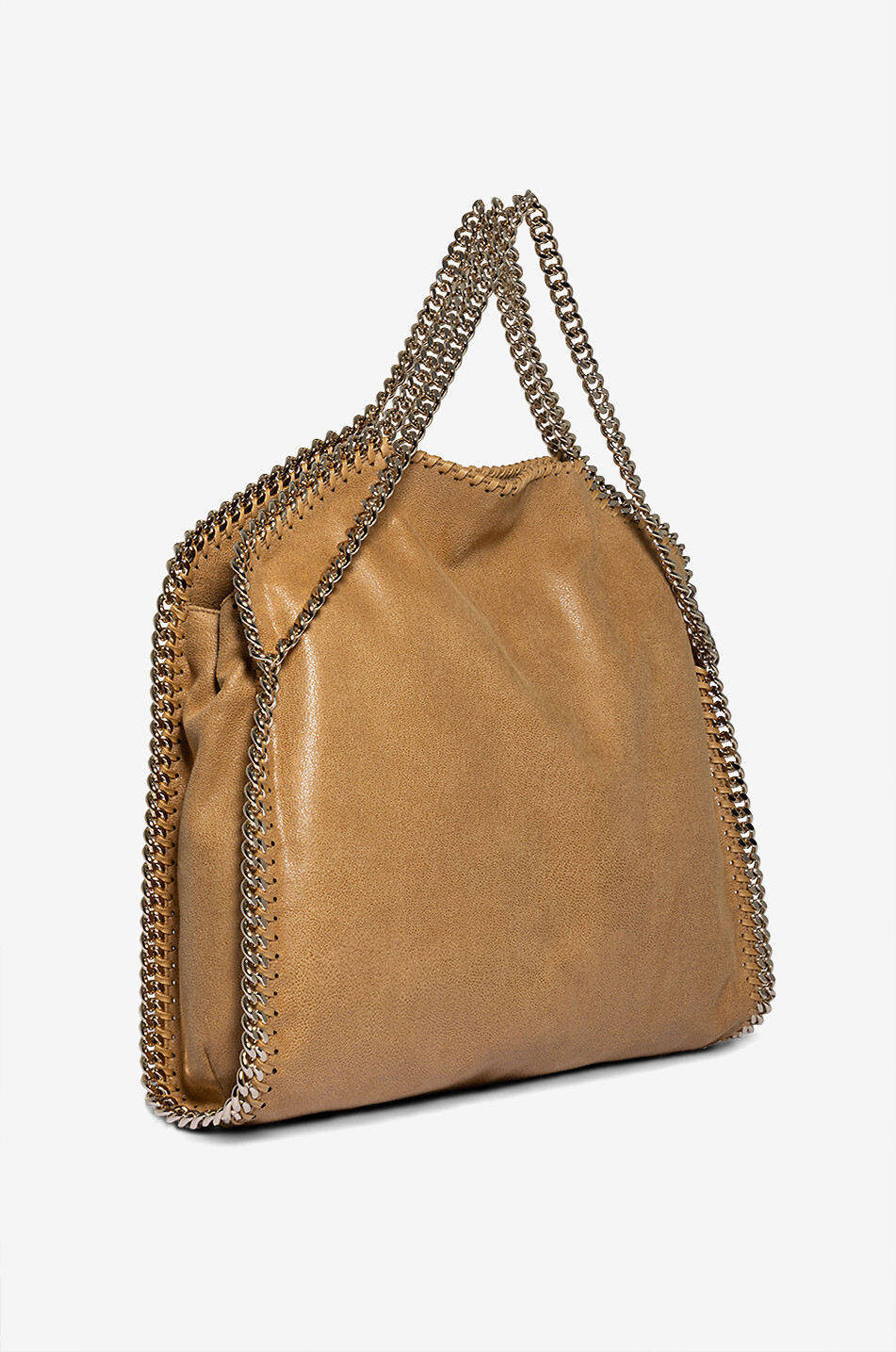 STELLA McCARTNEY Falabella Shaggy Deer faux suede tote bag Women [akeneo-beigefonce] 5