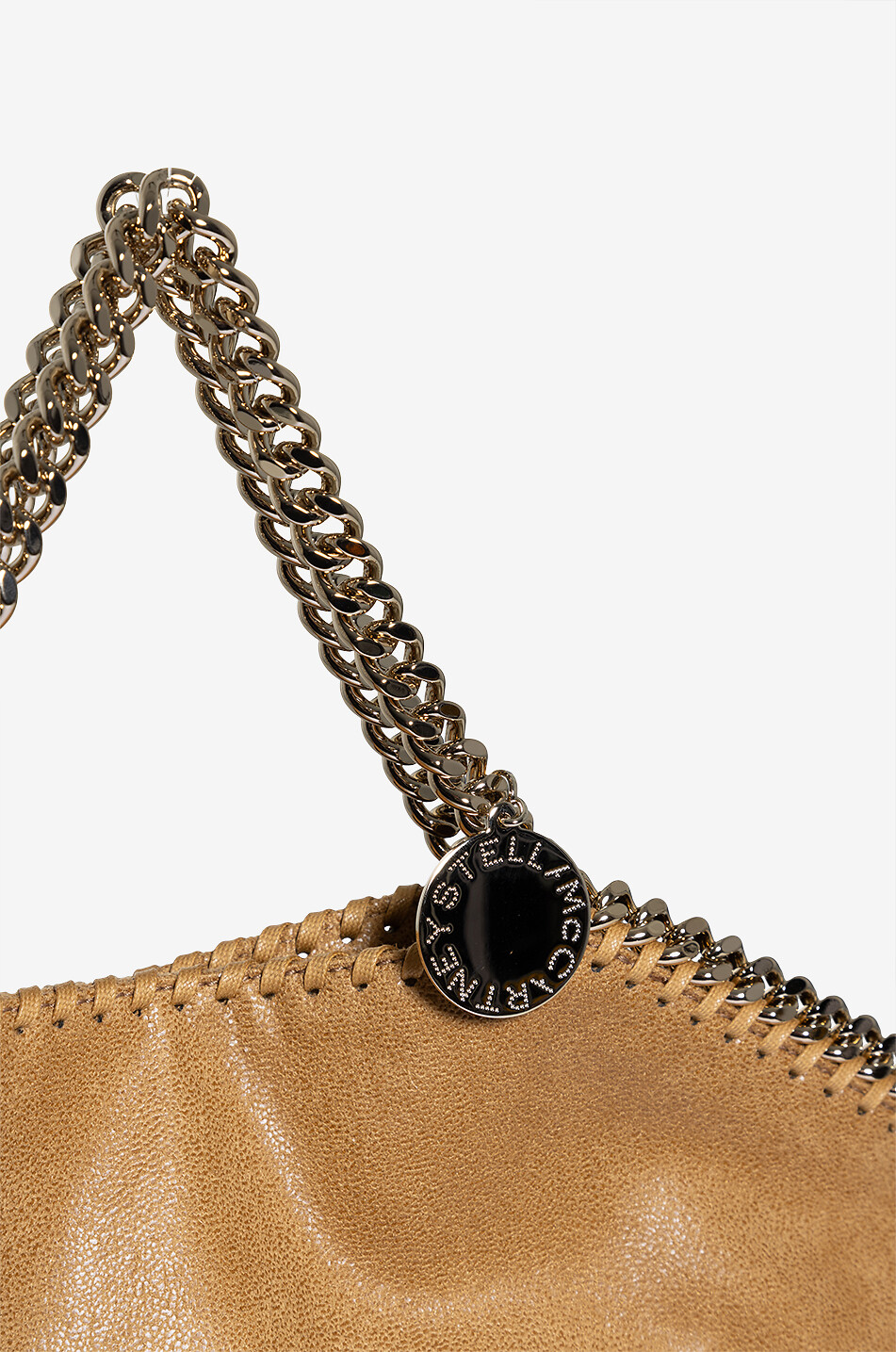 STELLA McCARTNEY Falabella Shaggy Deer faux suede tote bag Women [akeneo-beigefonce] 6