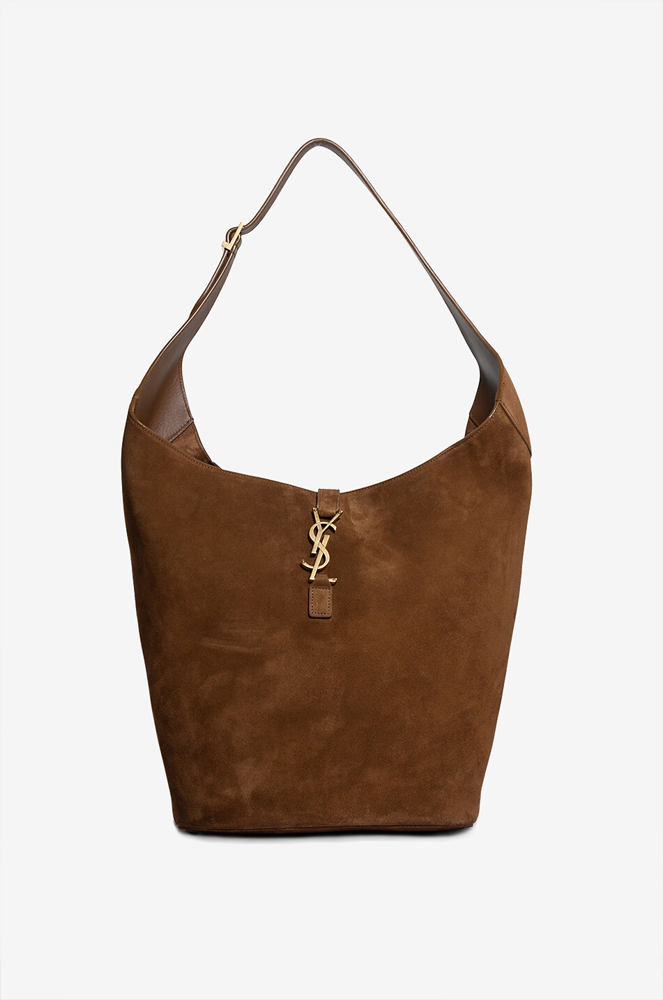 Sac hobo en daim Le 5 à 7 Large