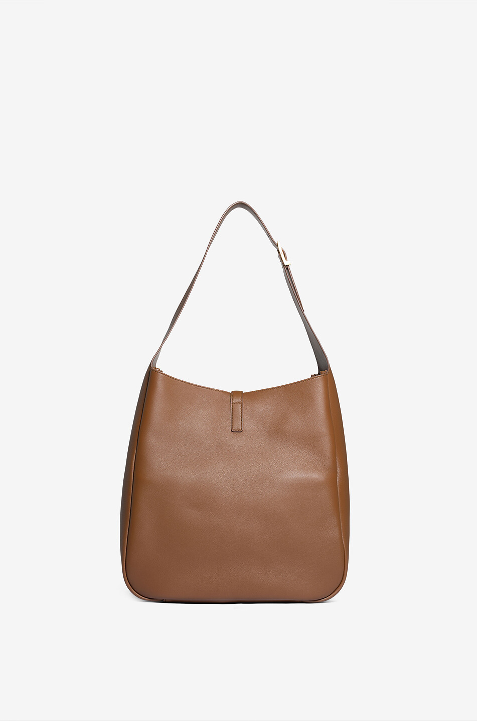 SAINT LAURENT PARIS Weiche Hobotasche aus genarbtem Leder Le 5 à 7 Damen BRAUN 3