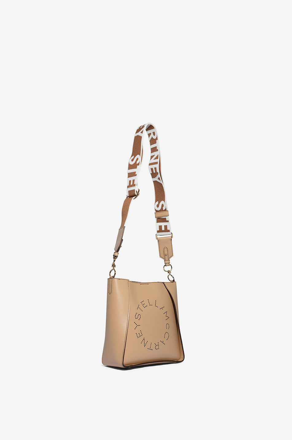 Umhängetasche aus Kunstleder Stella Logo Mini