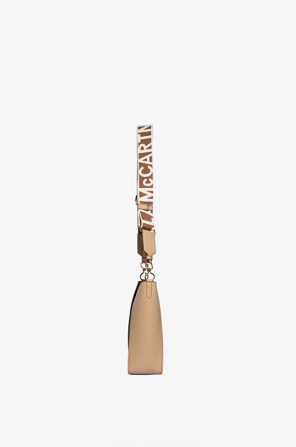 STELLA McCARTNEY Sac porté croisé en cuir synthétique Stella Logo Mini Femme MARRON CLAIR 4