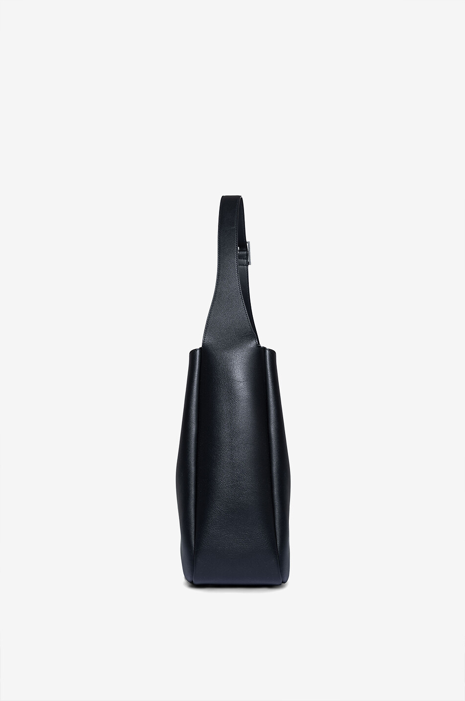 SAINT LAURENT PARIS Sac porté épaule en cuir grainé souple Le 5 à 7 Femme NOIR 4