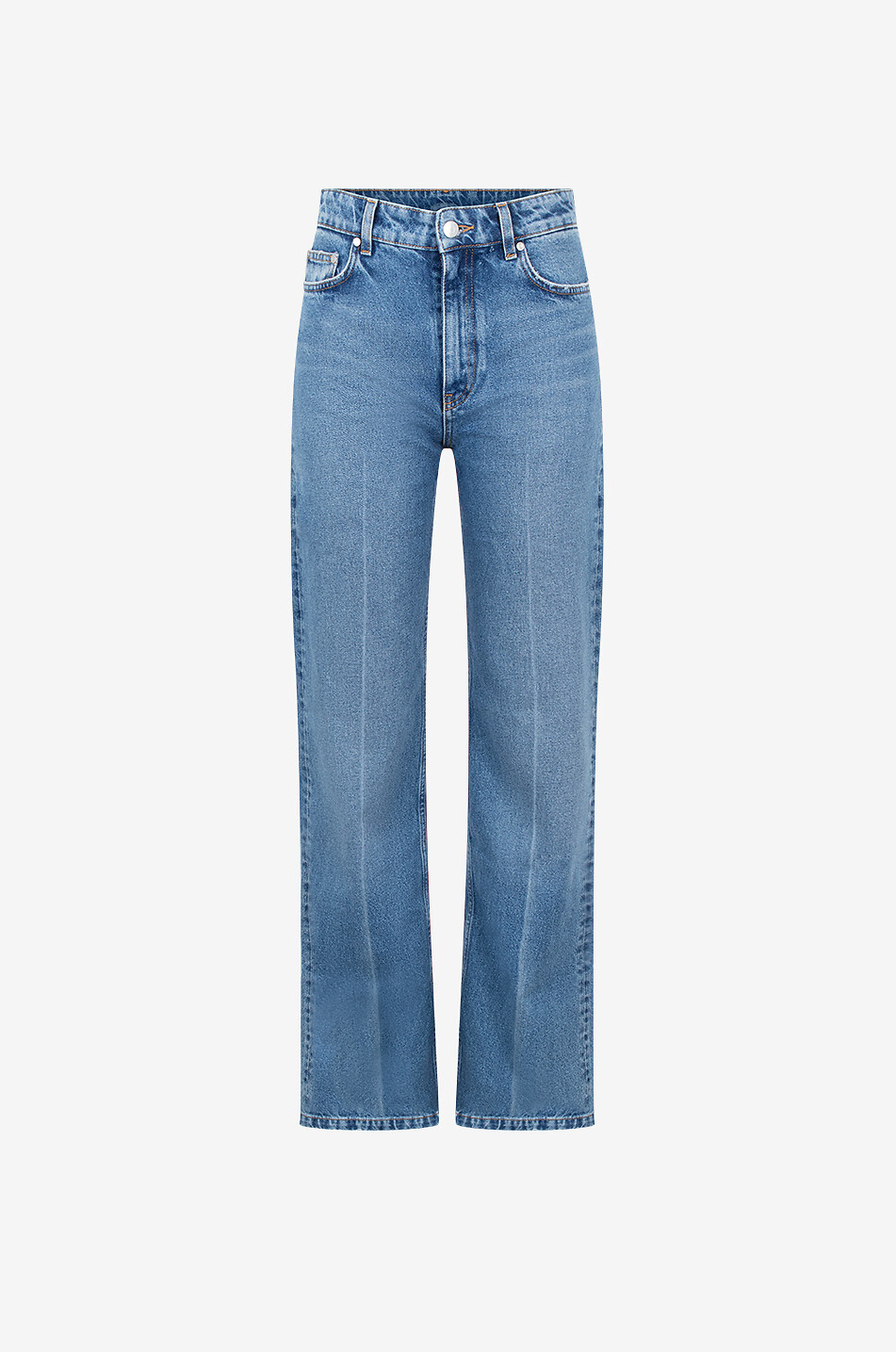 STELLA McCARTNEY Falabella high-rise bootcut jeans Women BLUE 1