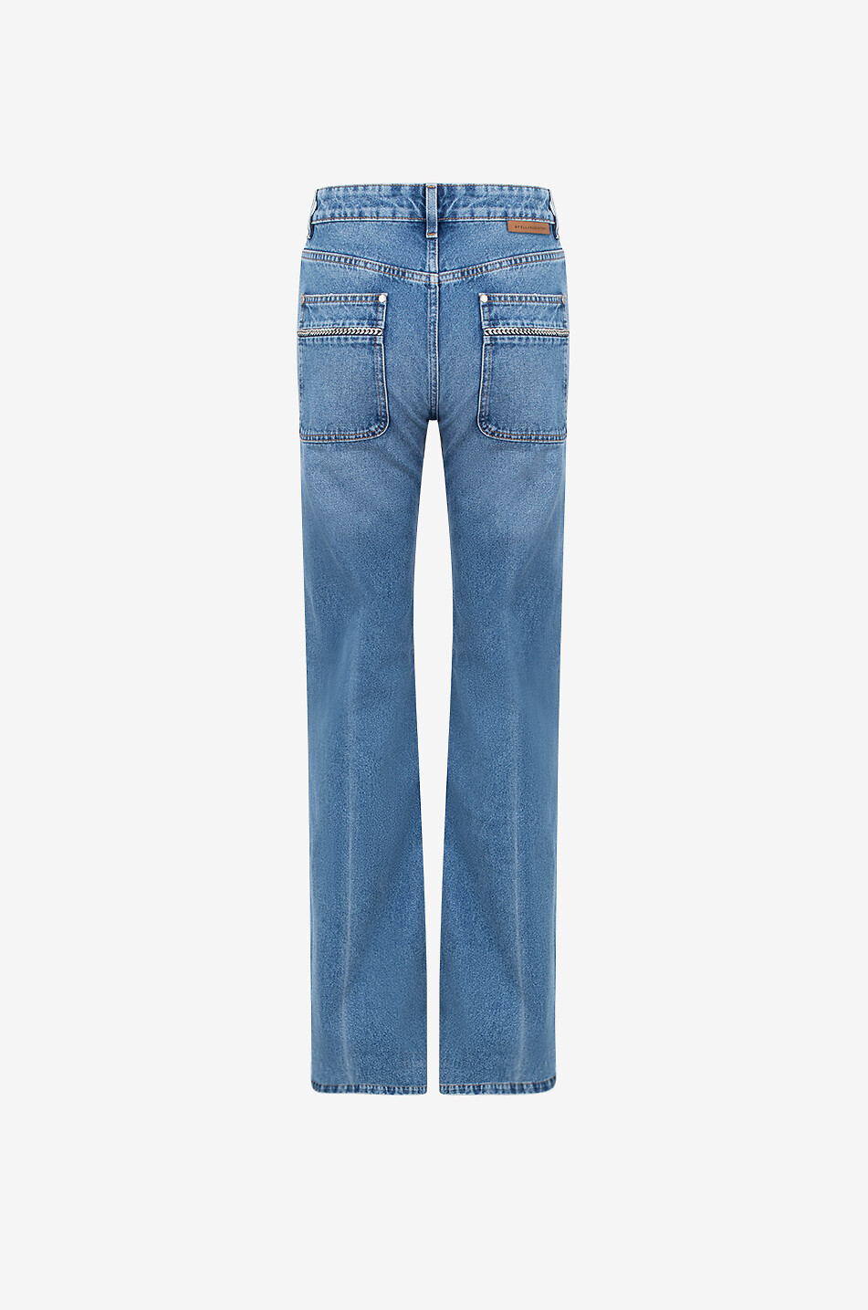 STELLA McCARTNEY Falabella high-rise bootcut jeans Women BLUE 2