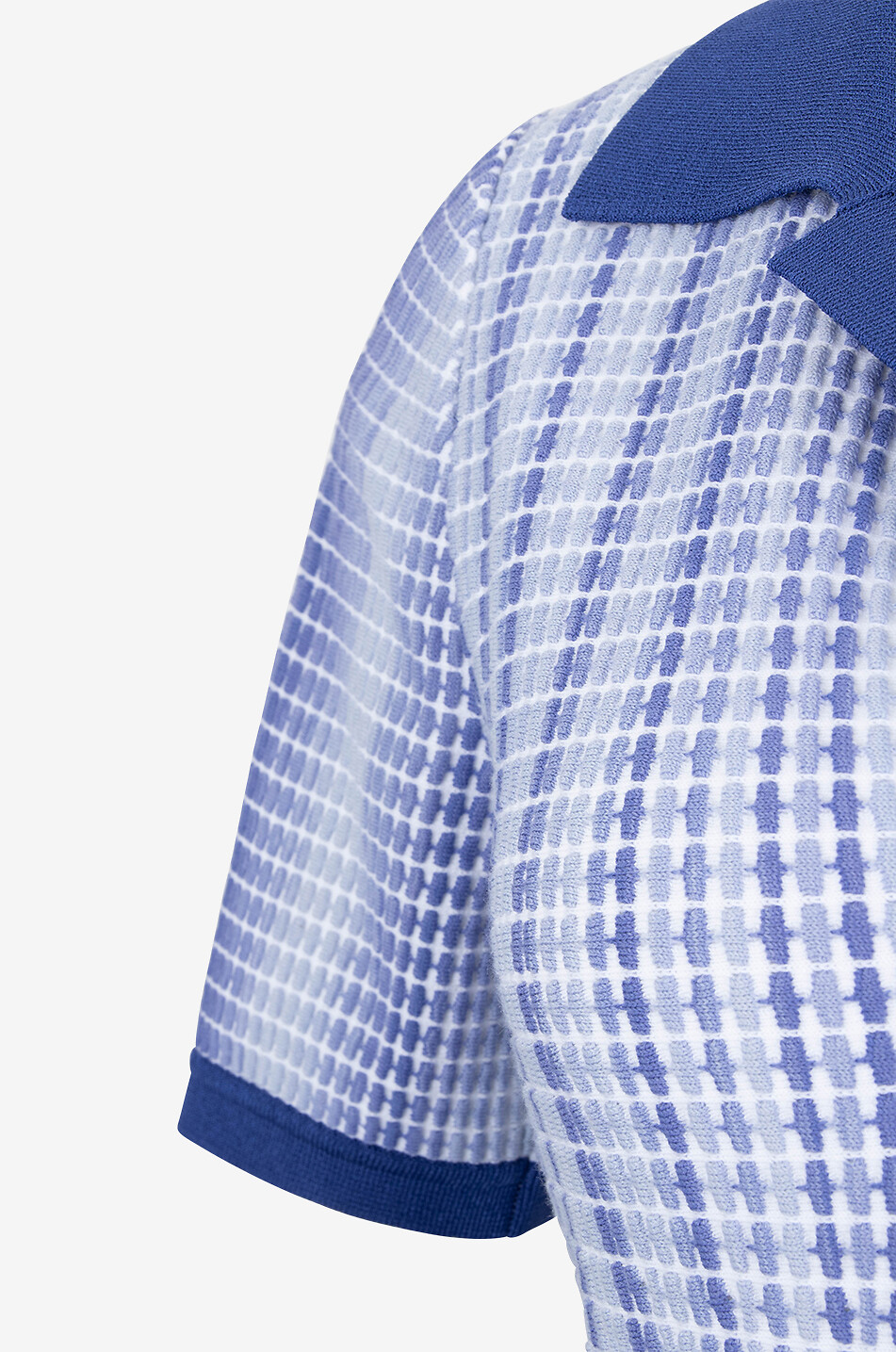 ANTONINO VALENTI Altese jacquard knit midi polo dress Women LIGHT BLUE 3