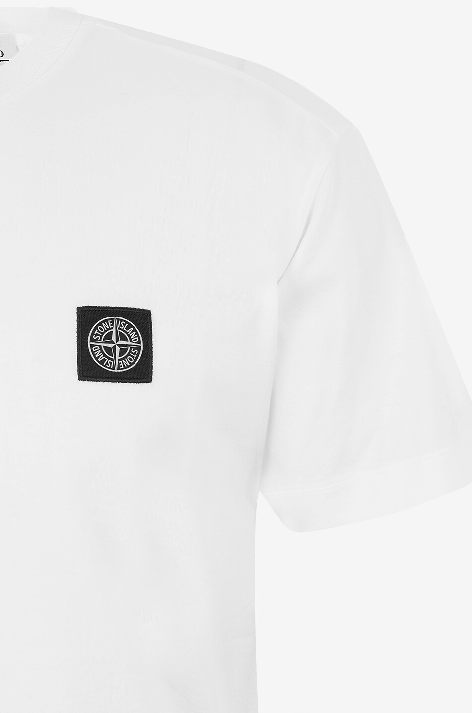 STONE ISLAND 2100039 60/2 cotton short-sleeved T-shirt Men WHITE 3