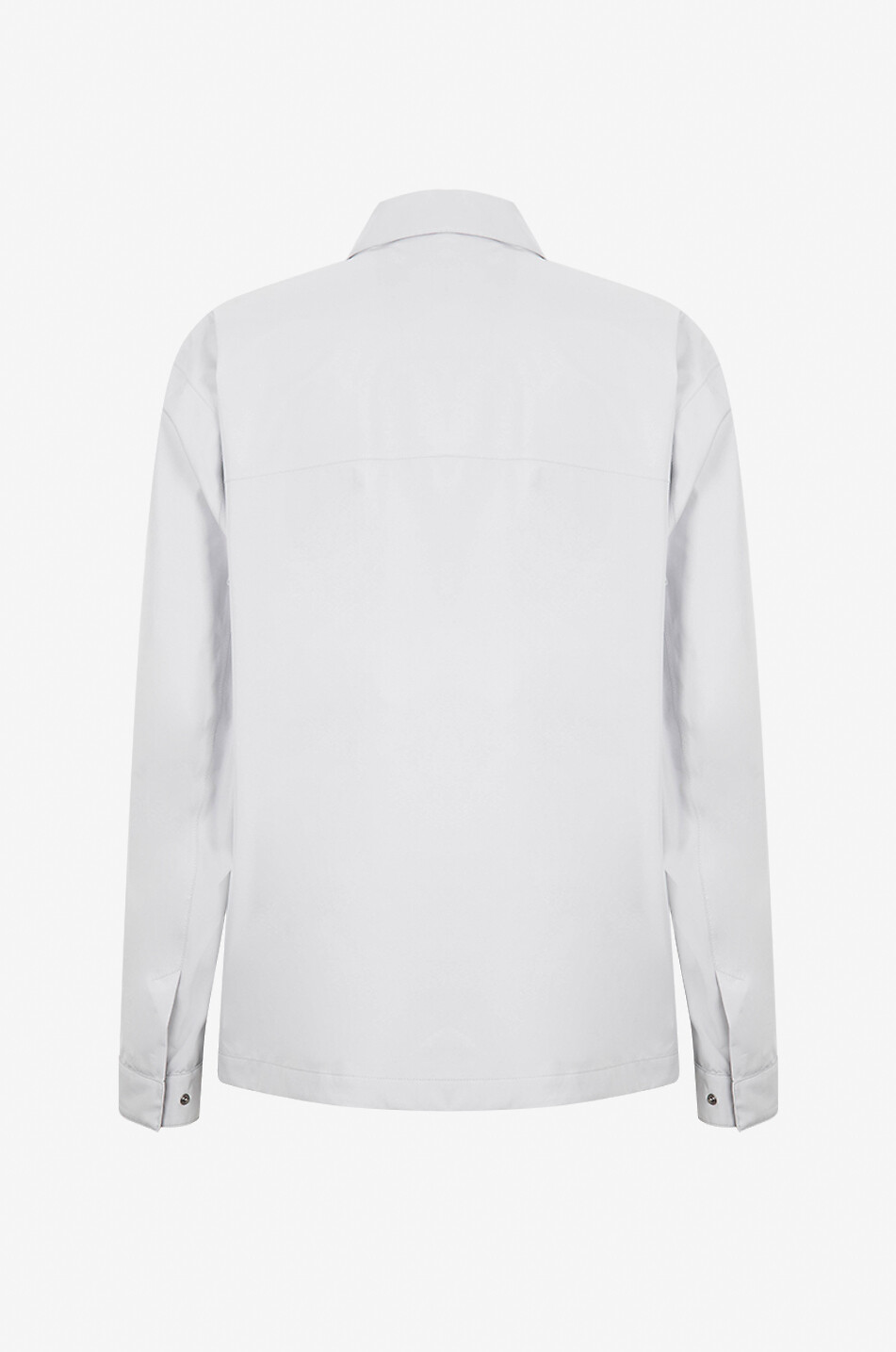 HERNO Leichte Jacke mit Hemdkragen Herren HELLGRAU 2