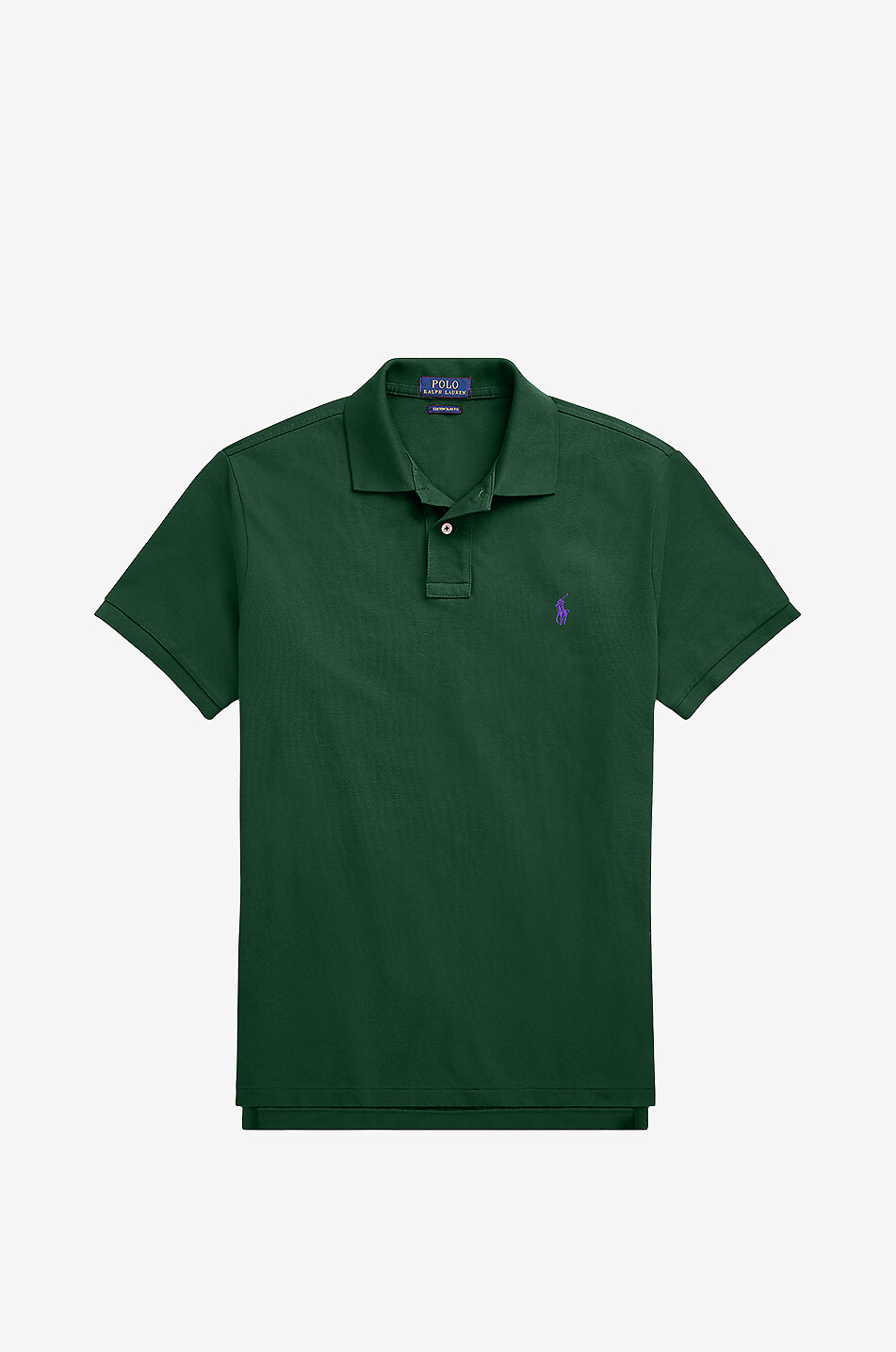 POLO RALPH LAUREN Polo à manches courtes en coton piqué logo Pony Homme VERT 1