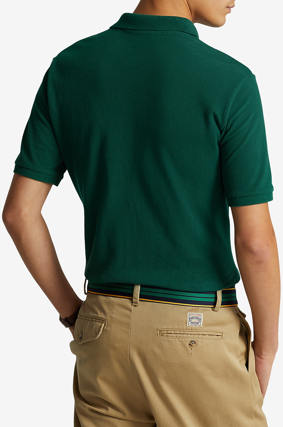 POLO RALPH LAUREN Polo à manches courtes en coton piqué logo Pony Homme VERT 3