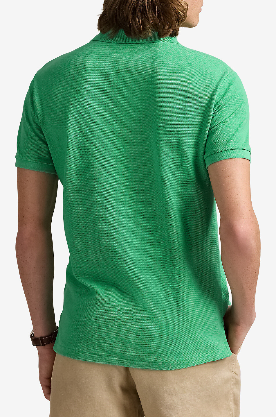 POLO RALPH LAUREN Polohemd aus Baumwollpiqué mit Pony-Stickerei Custom Slim Fit Herren GRÜN 3