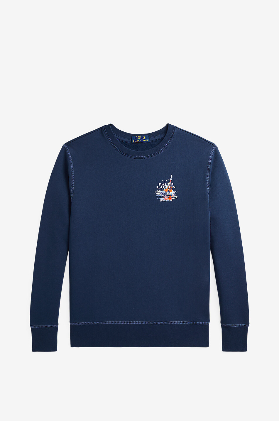 POLO RALPH LAUREN Sail Boat boys' crewneck sweatshirt Boy DARK BLUE 1
