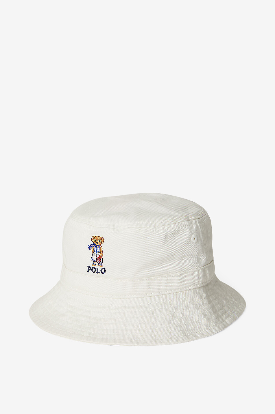 Mädchen-Twill-Anglerhut Seaside Polo Bear