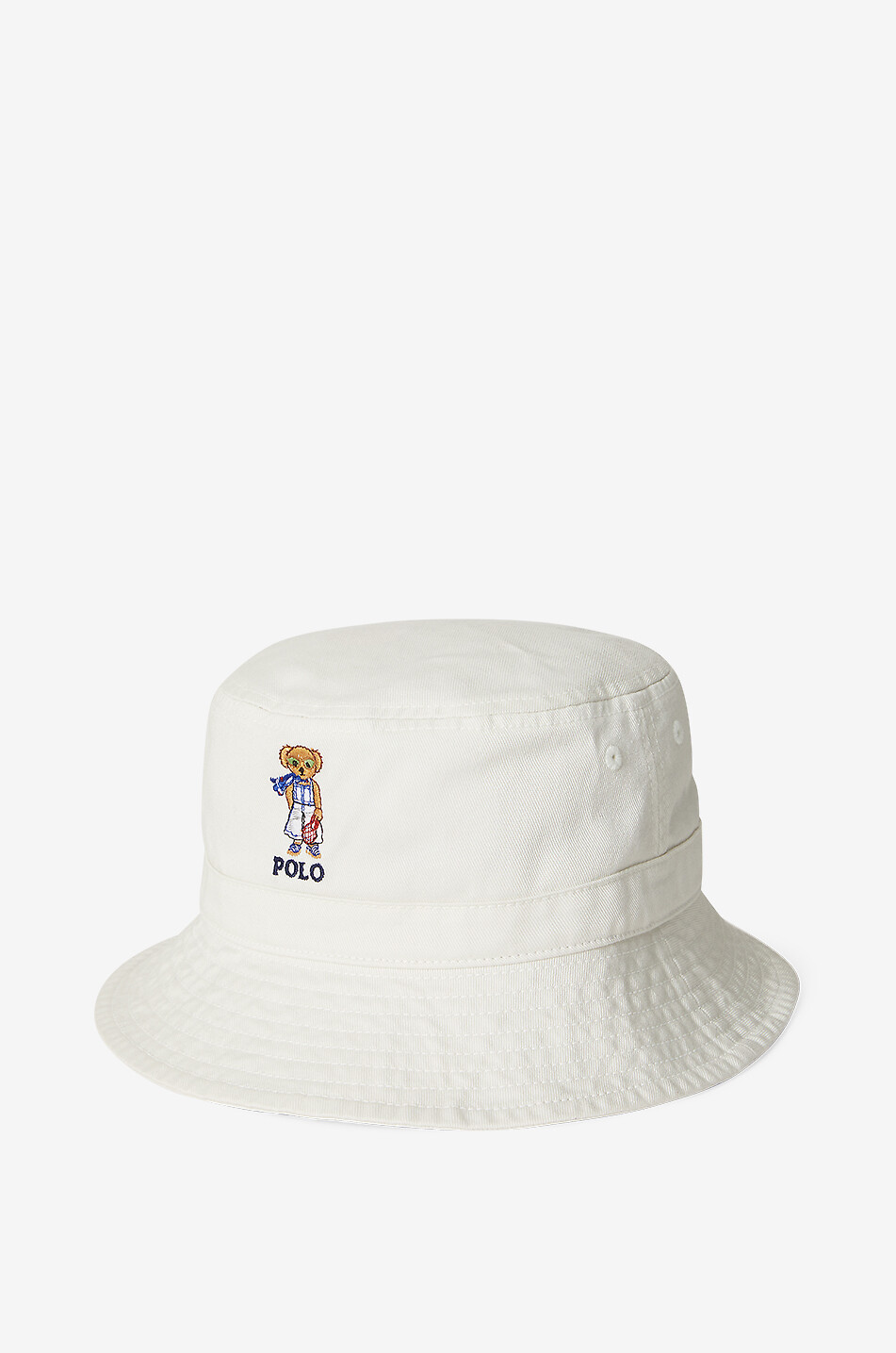 Mädchen-Twill-Anglerhut Seaside Polo Bear