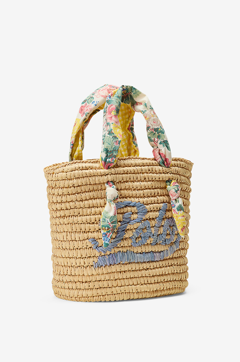 Mädchen-Shopper aus Bast Madras RL