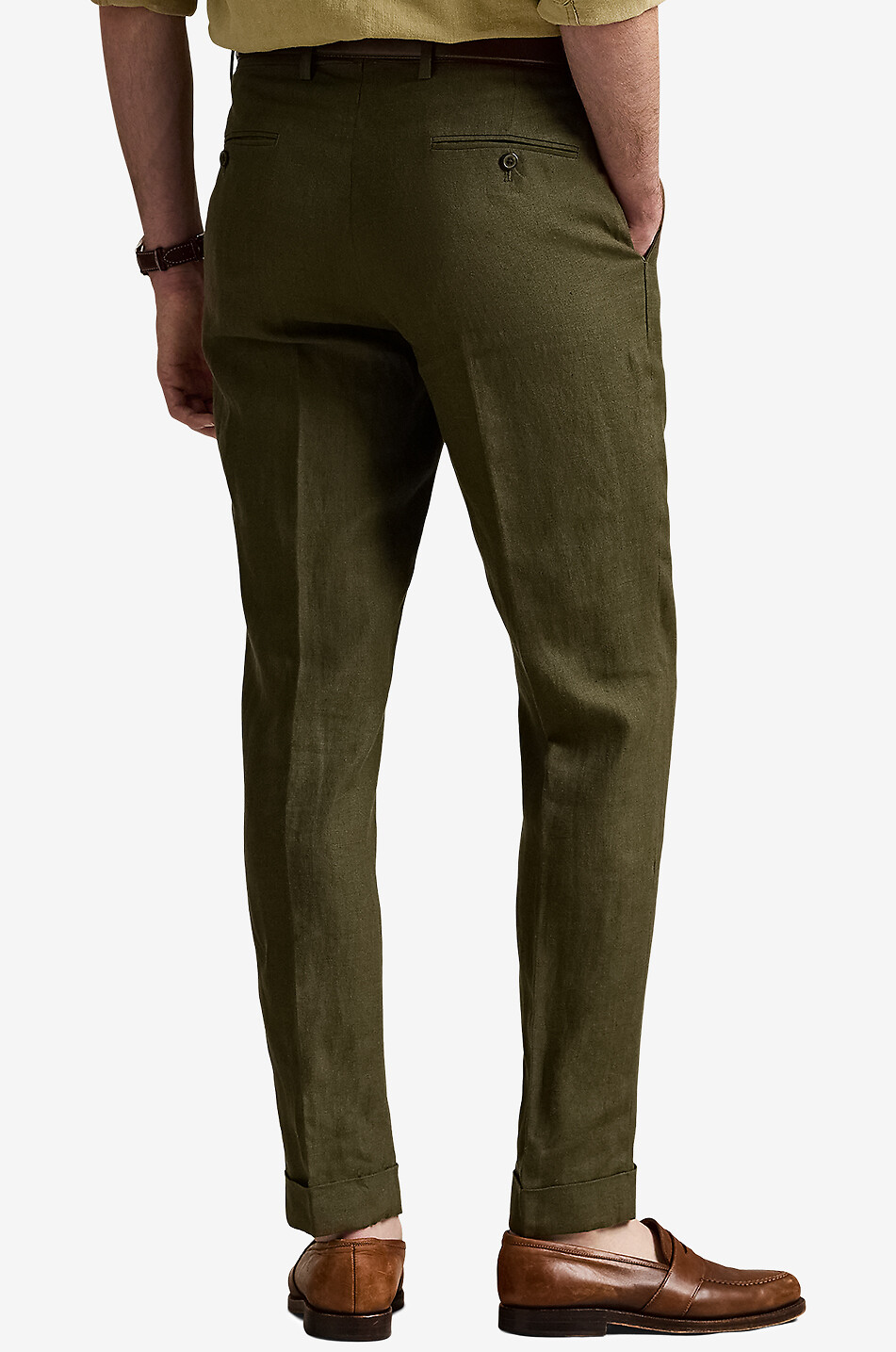 POLO RALPH LAUREN Anzugshose aus Leinen Herren GRÜN 3