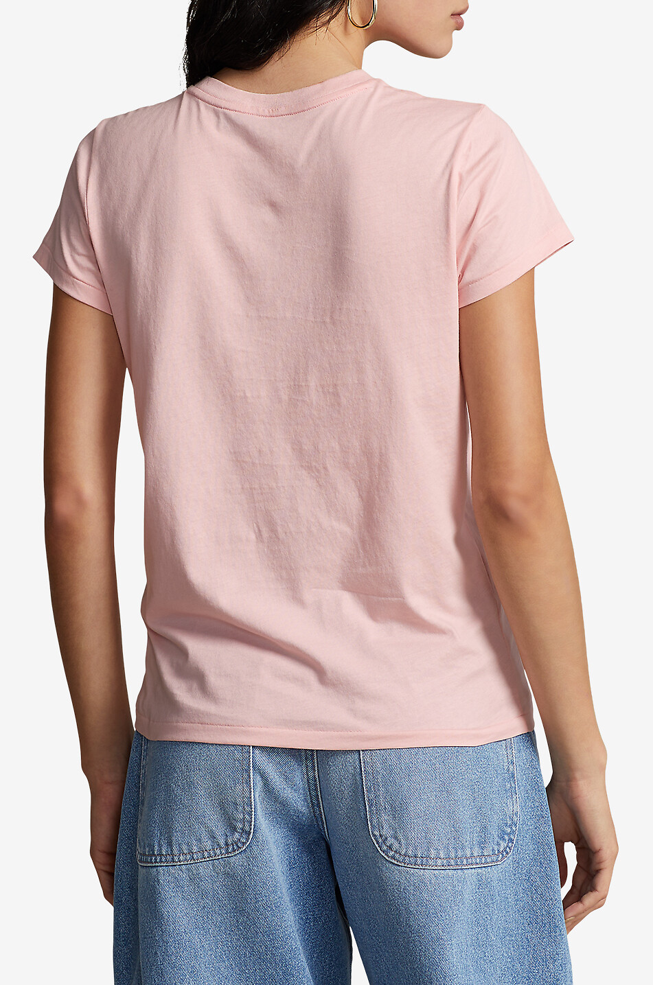 POLO RALPH LAUREN T-shirt en jersey à manches courtes Pony Femme ROSE 4