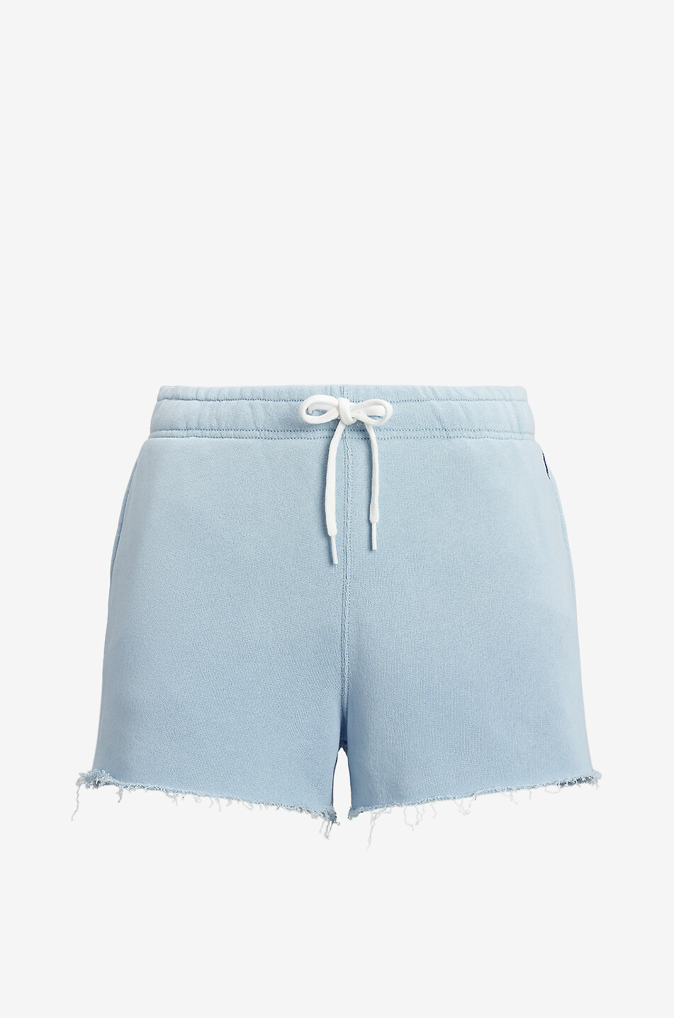 POLO RALPH LAUREN Pony frayed sweat shorts Women LIGHT BLUE 1