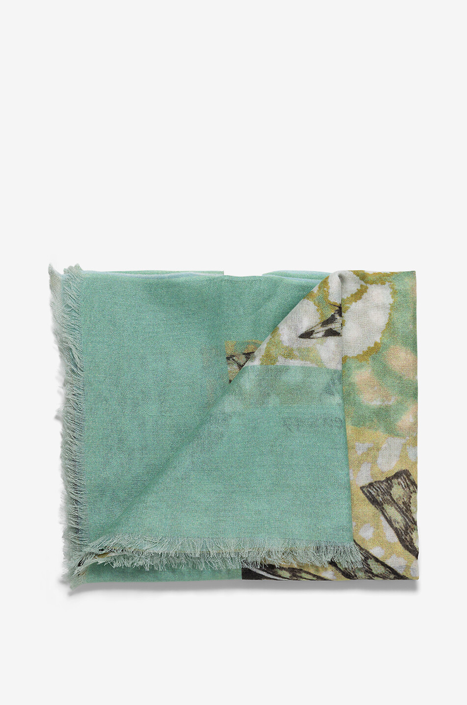 Schal aus Kaschmir und Seide Tropical