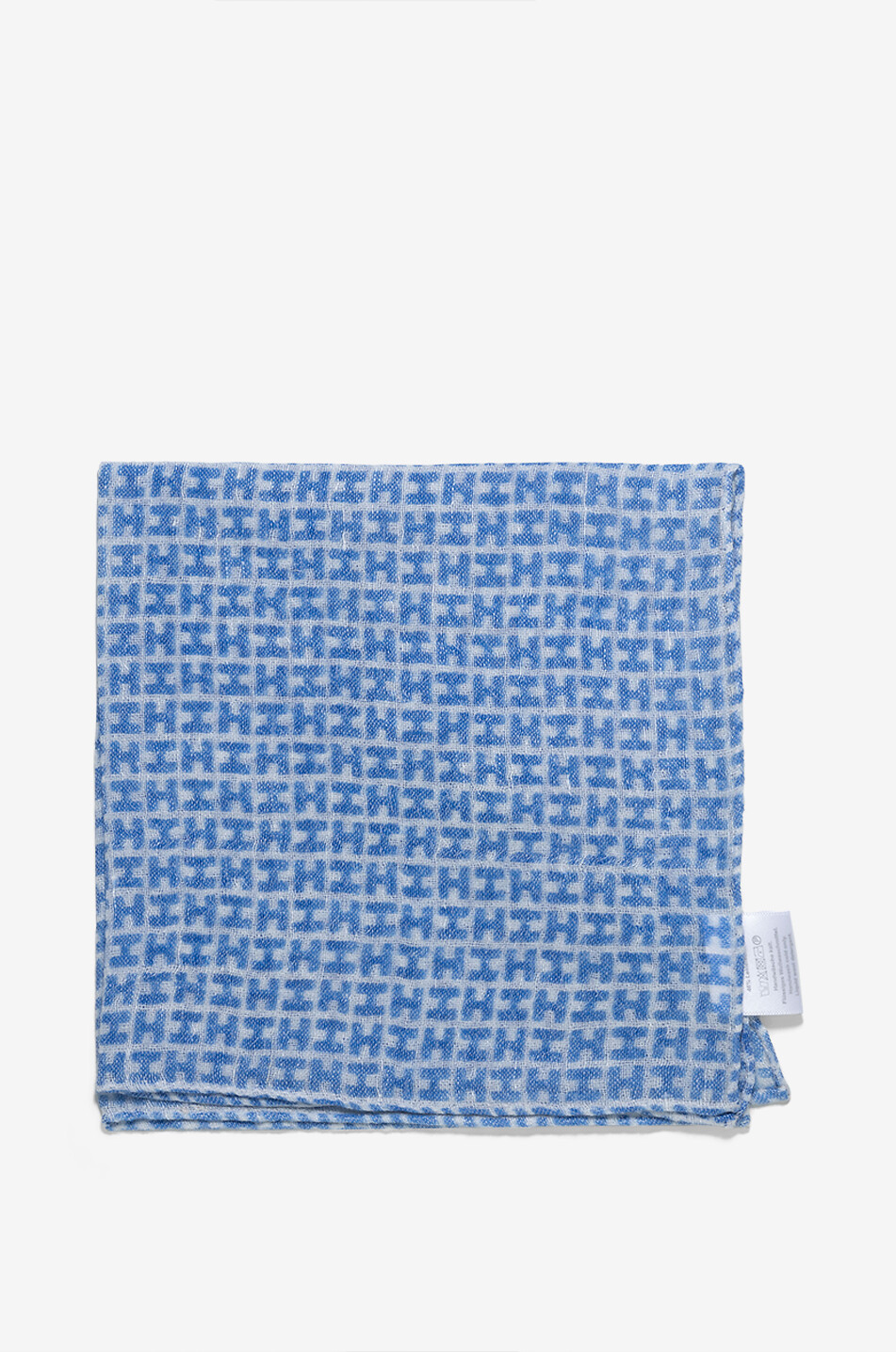 Rade wool and linen pocket square