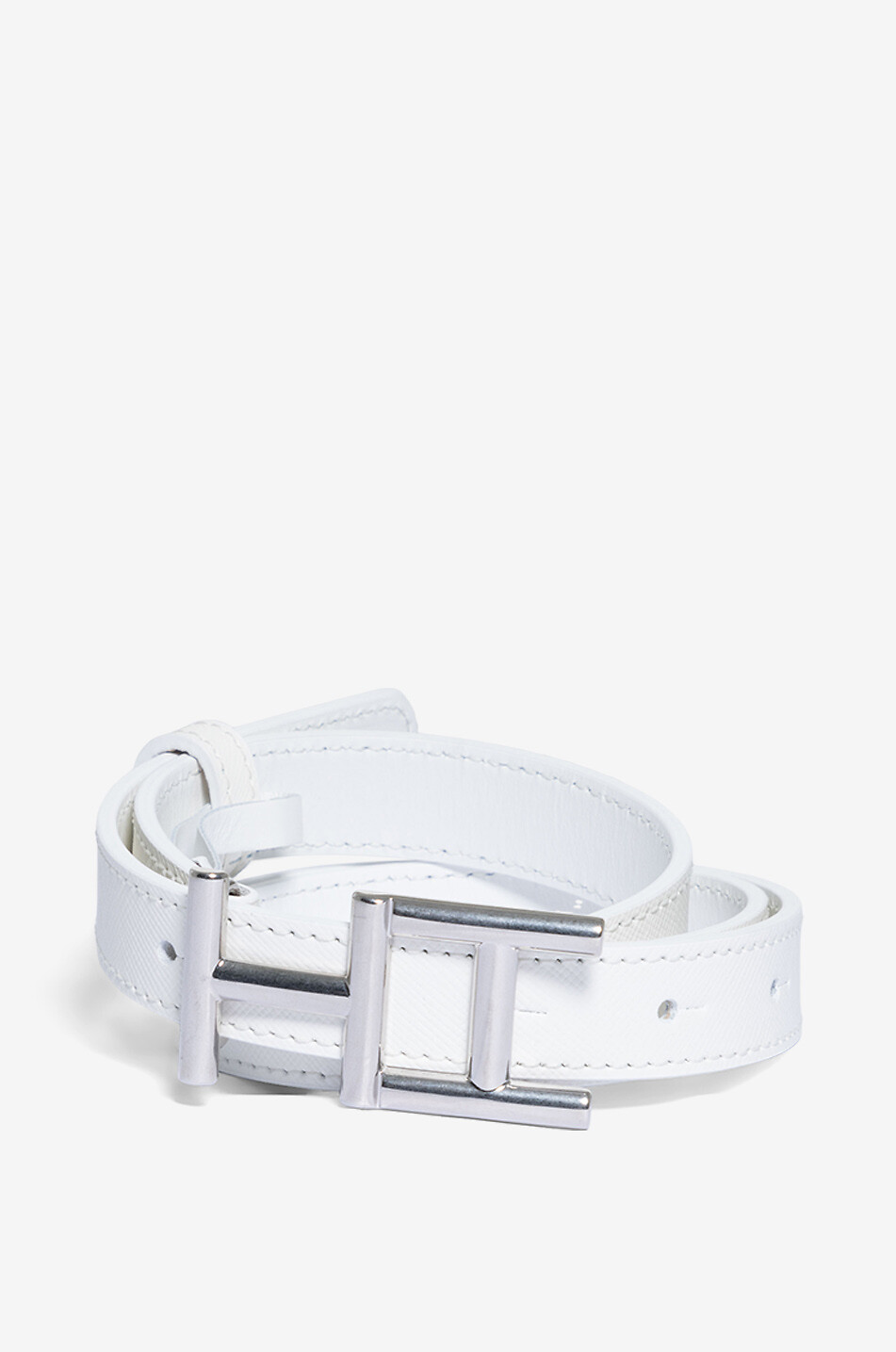 HEMISPHERE Gürtel aus Saffiano-Leder H - 20 mm Damen WEISS 1