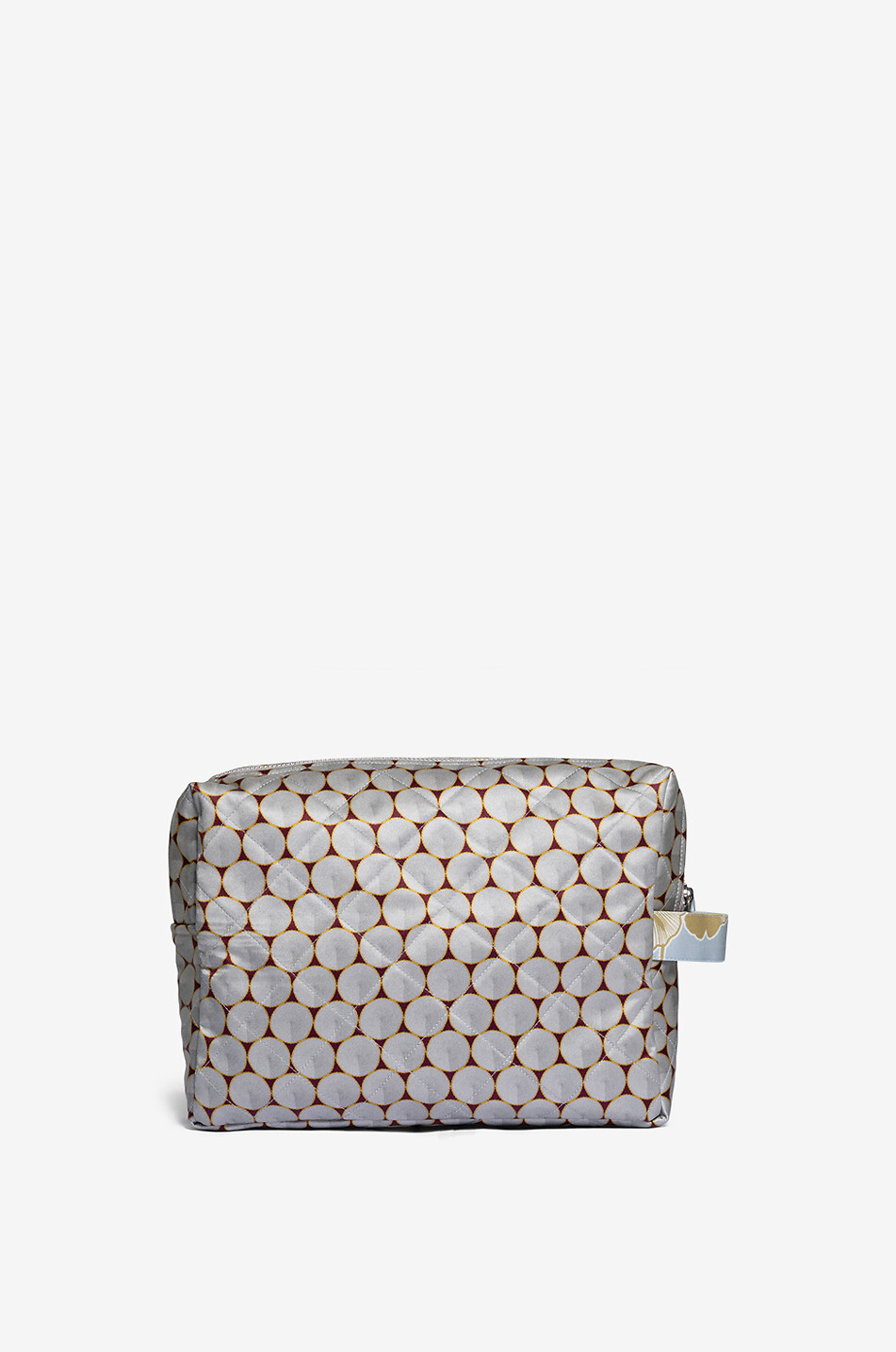 KARMA ON THE ROCKS Grande pochette en soie Wagasa Femme DORE 3