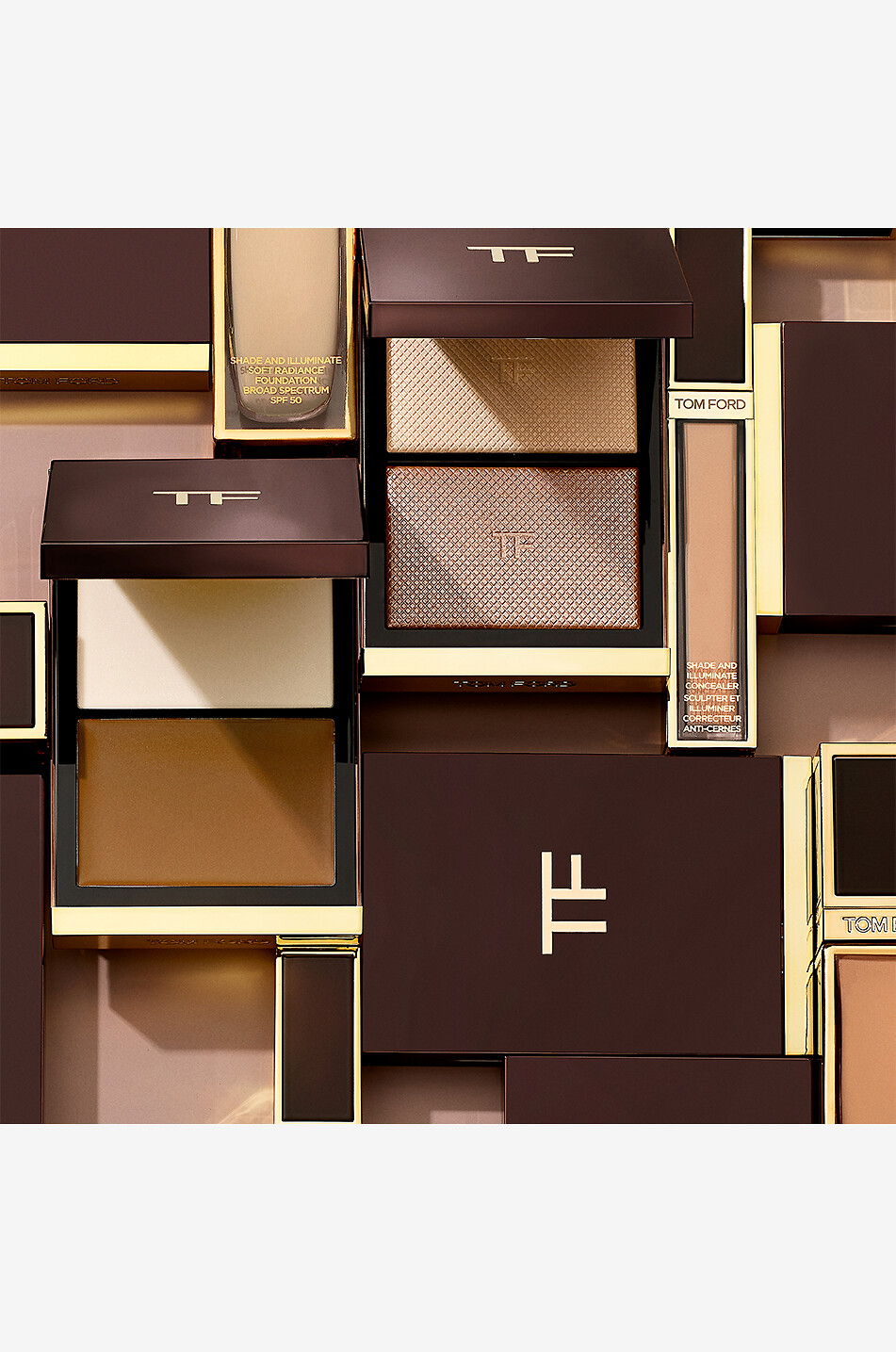 TOM FORD Shade & Illuminate Powder Duo highliting Powder - Nudelight Women Colourless 2