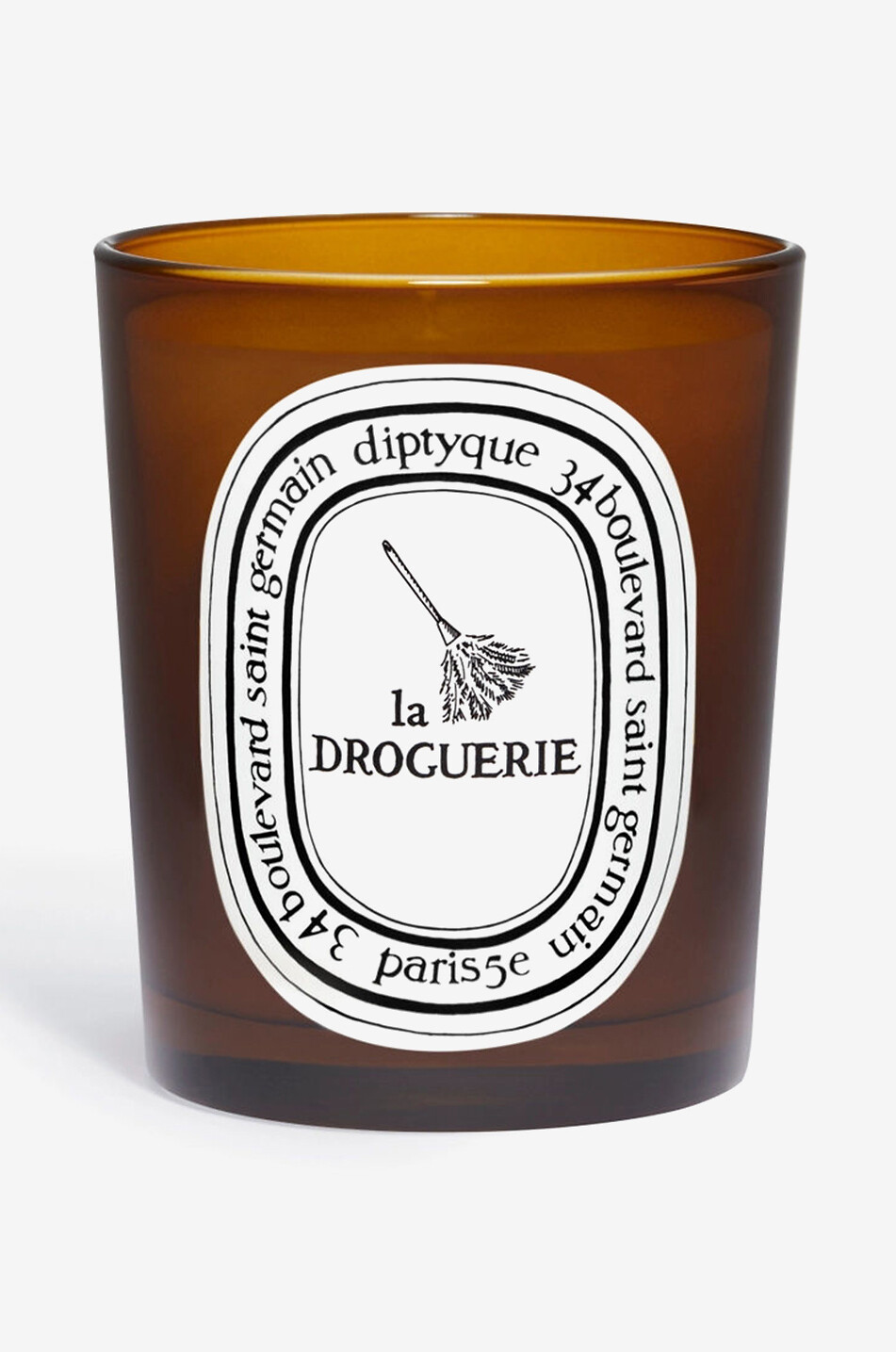 La Droguerie anti-odour basil candle - 190 g