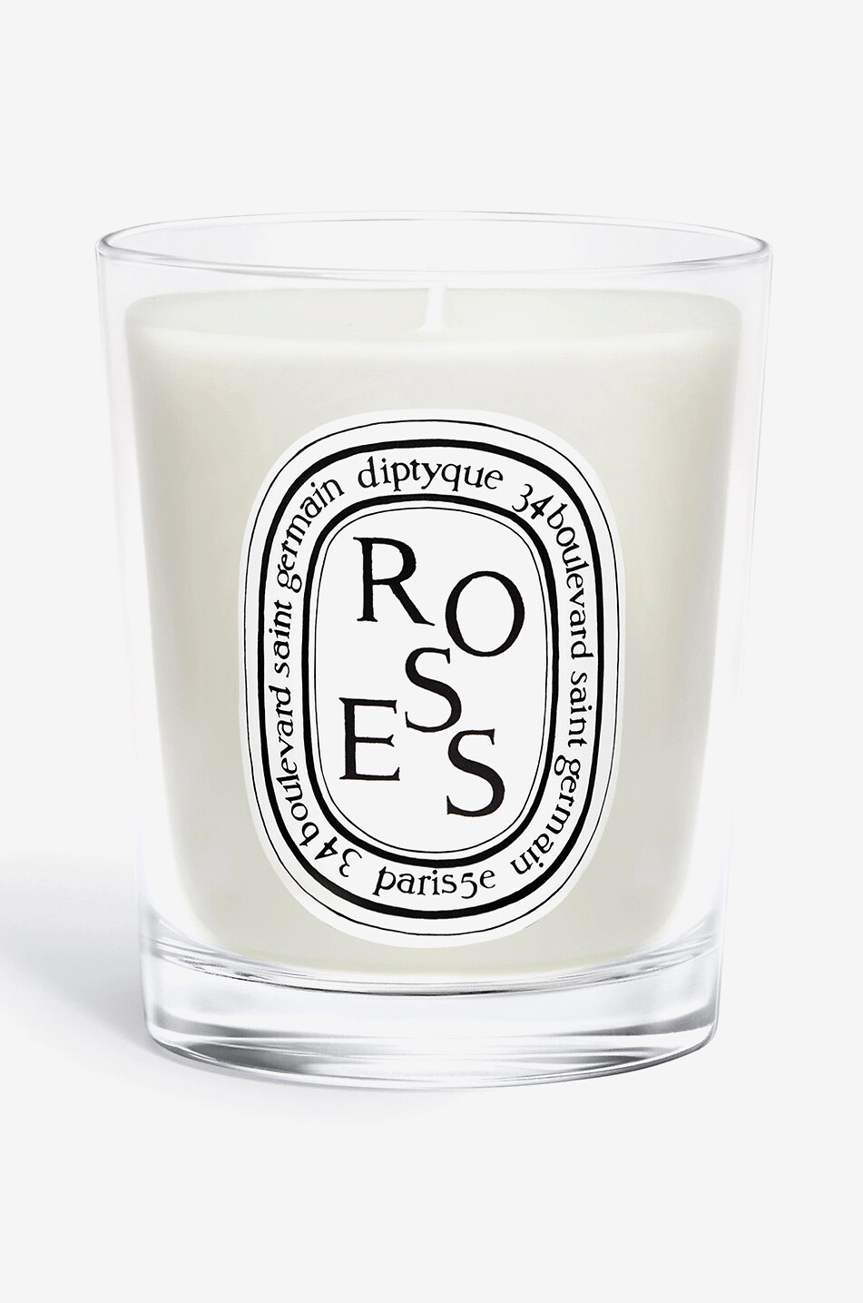 DIPTYQUE Kleine Duftkerze Roses - 70 g Haus Farblos 1