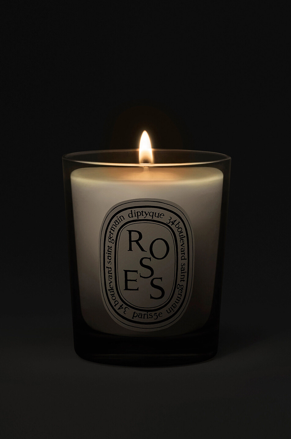 DIPTYQUE Kleine Duftkerze Roses - 70 g Haus Farblos 2